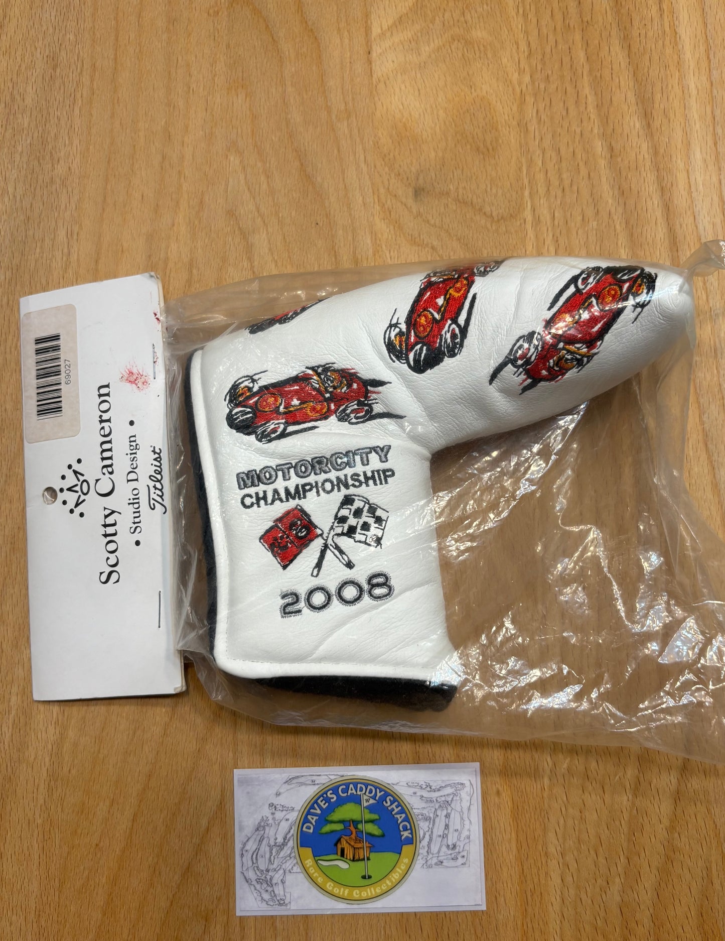 2008 Scotty Cameron Motor City Championship Headcover
