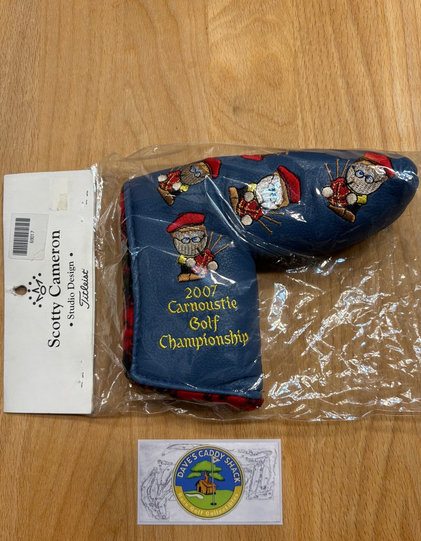 2007 Scotty Cameron British Golf Championship/Scotty Bagpipes Headcover