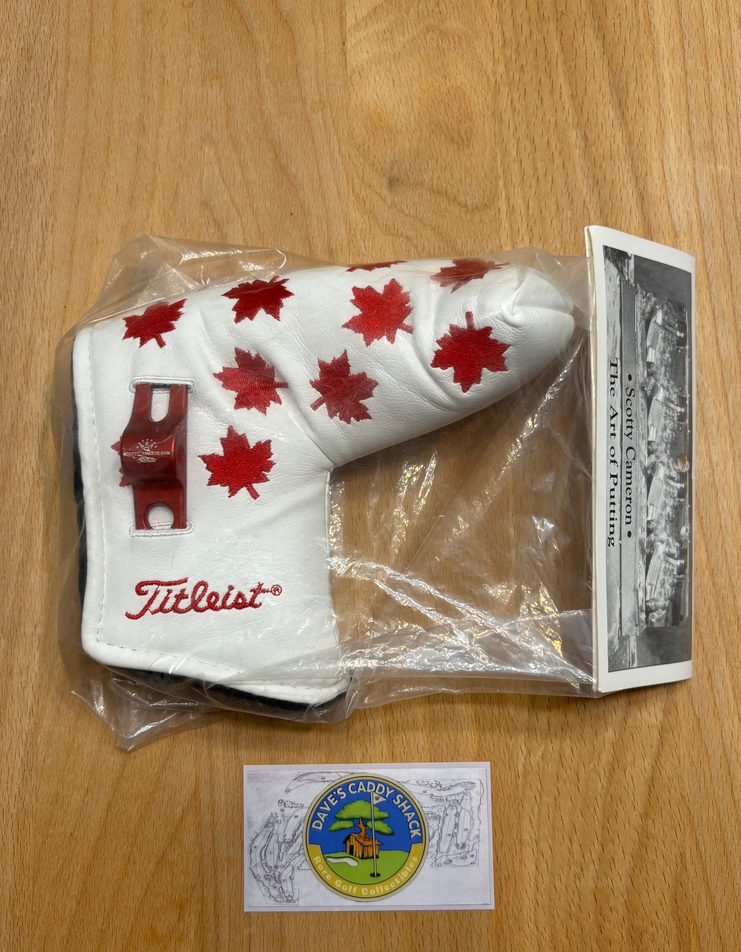 2003 Scotty Cameron Maple Leaf/Canada Headcover