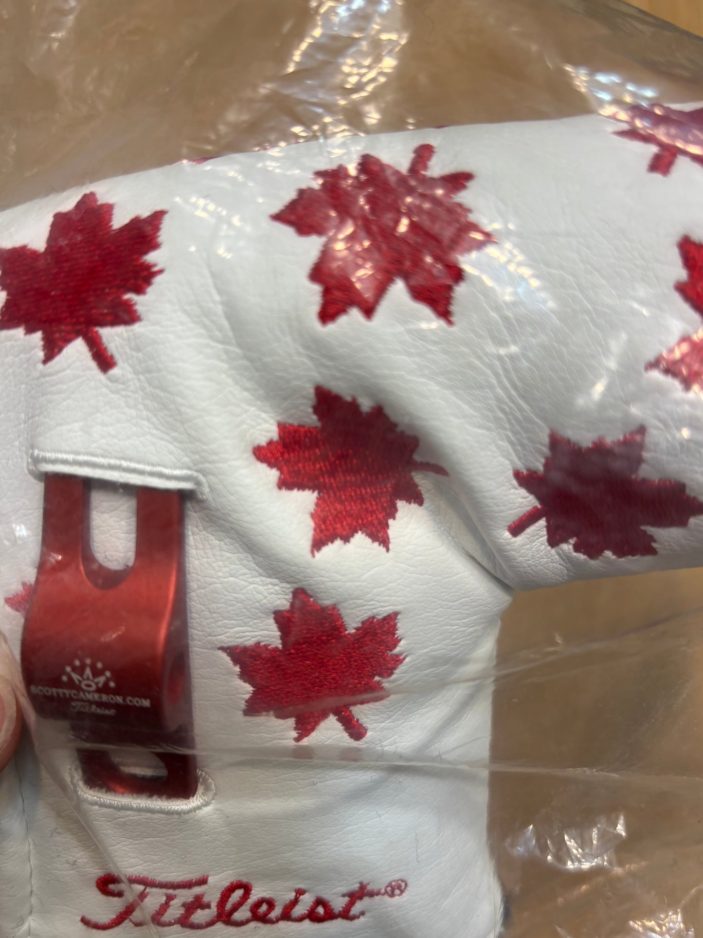 2003 Scotty Cameron Maple Leaf/Canada Headcover