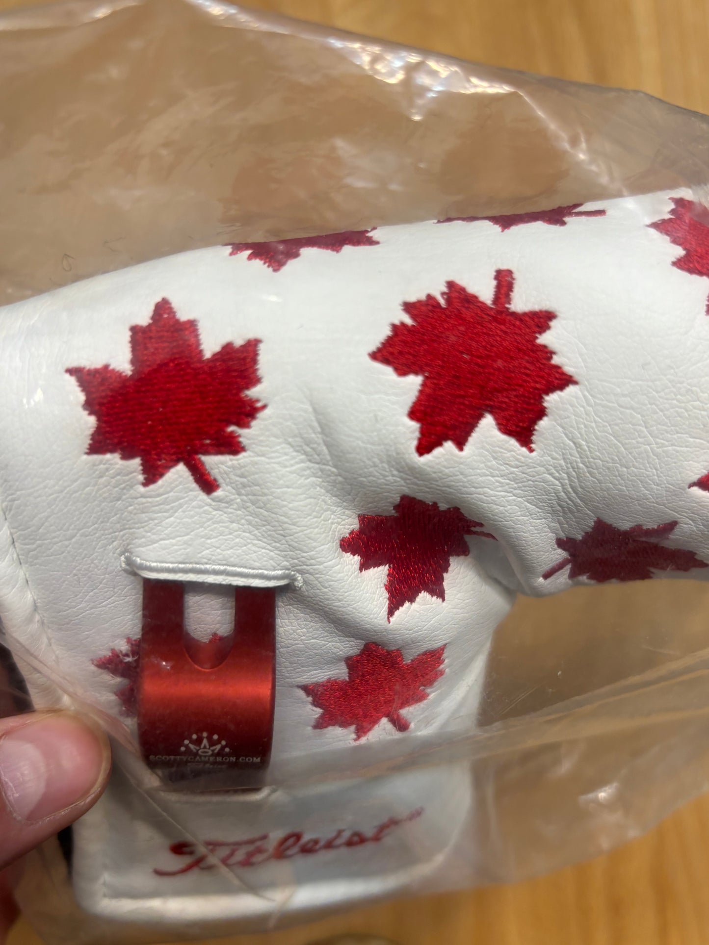 2003 Scotty Cameron Maple Leaf/Canada Headcover