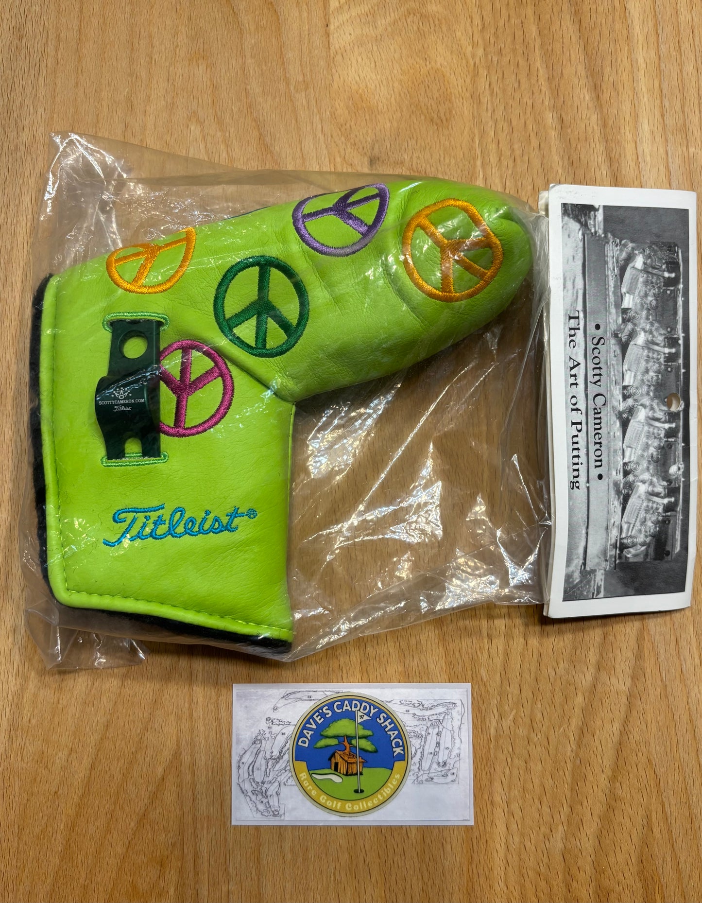 2003 Scotty Cameron Peace Sign Headcover