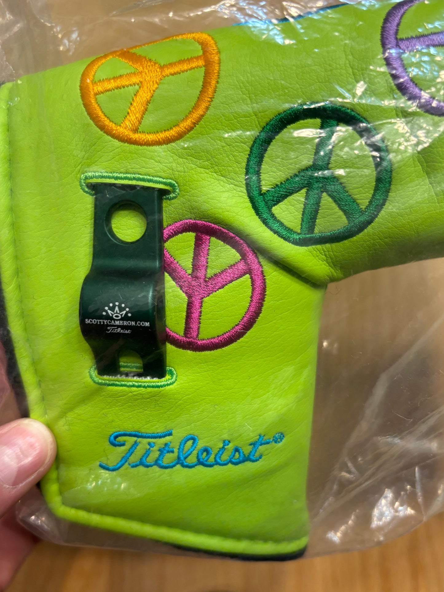 2003 Scotty Cameron Peace Sign Headcover
