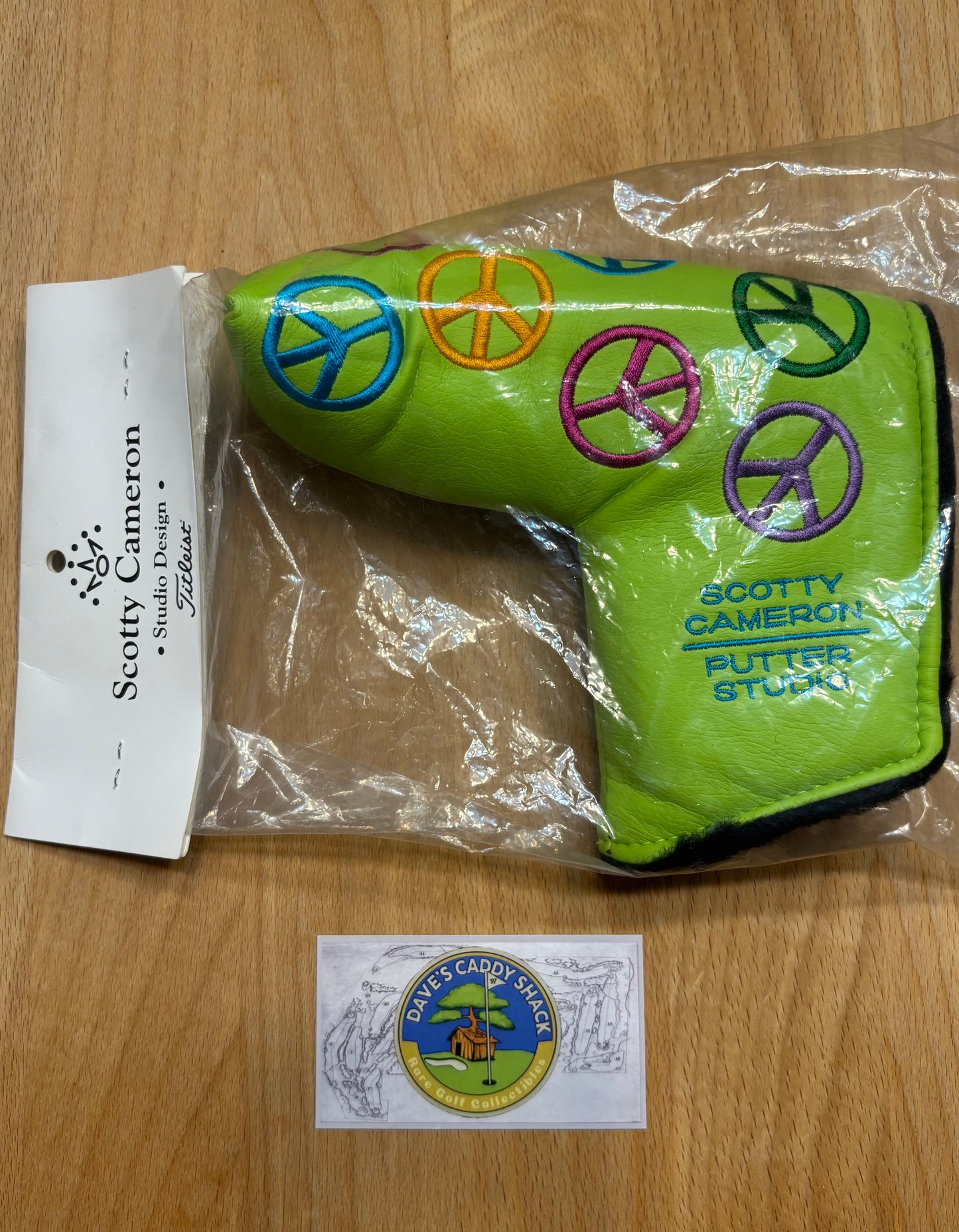 2003 Scotty Cameron Peace Sign Headcover