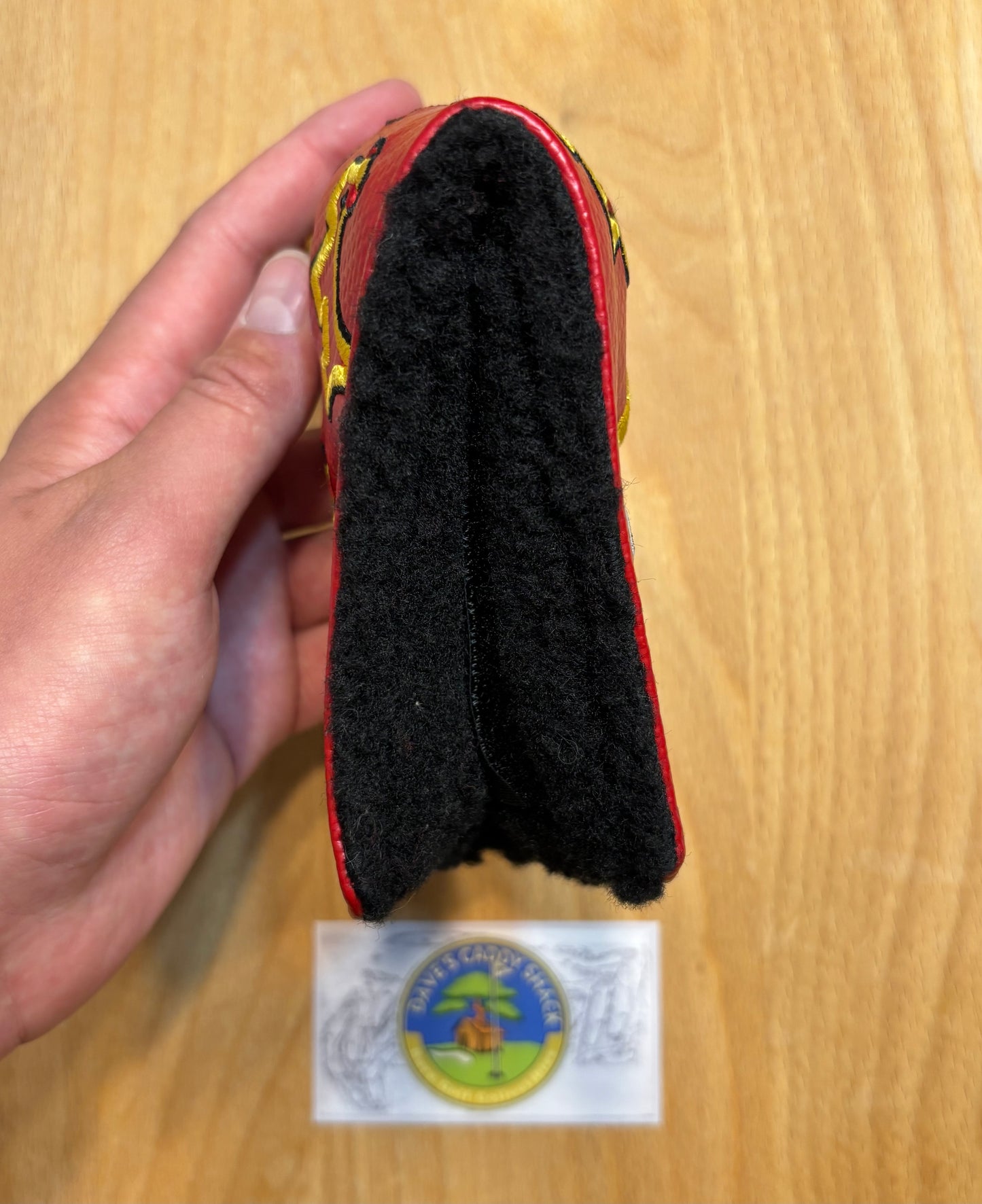 2010 Scotty Cameron Custom Shop Dancing Junk Yard Dog Red Signed Headcover