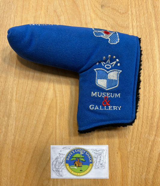 2009 Scotty Cameron Japan Museum & Gallery Blue Suede Dogs Headcover