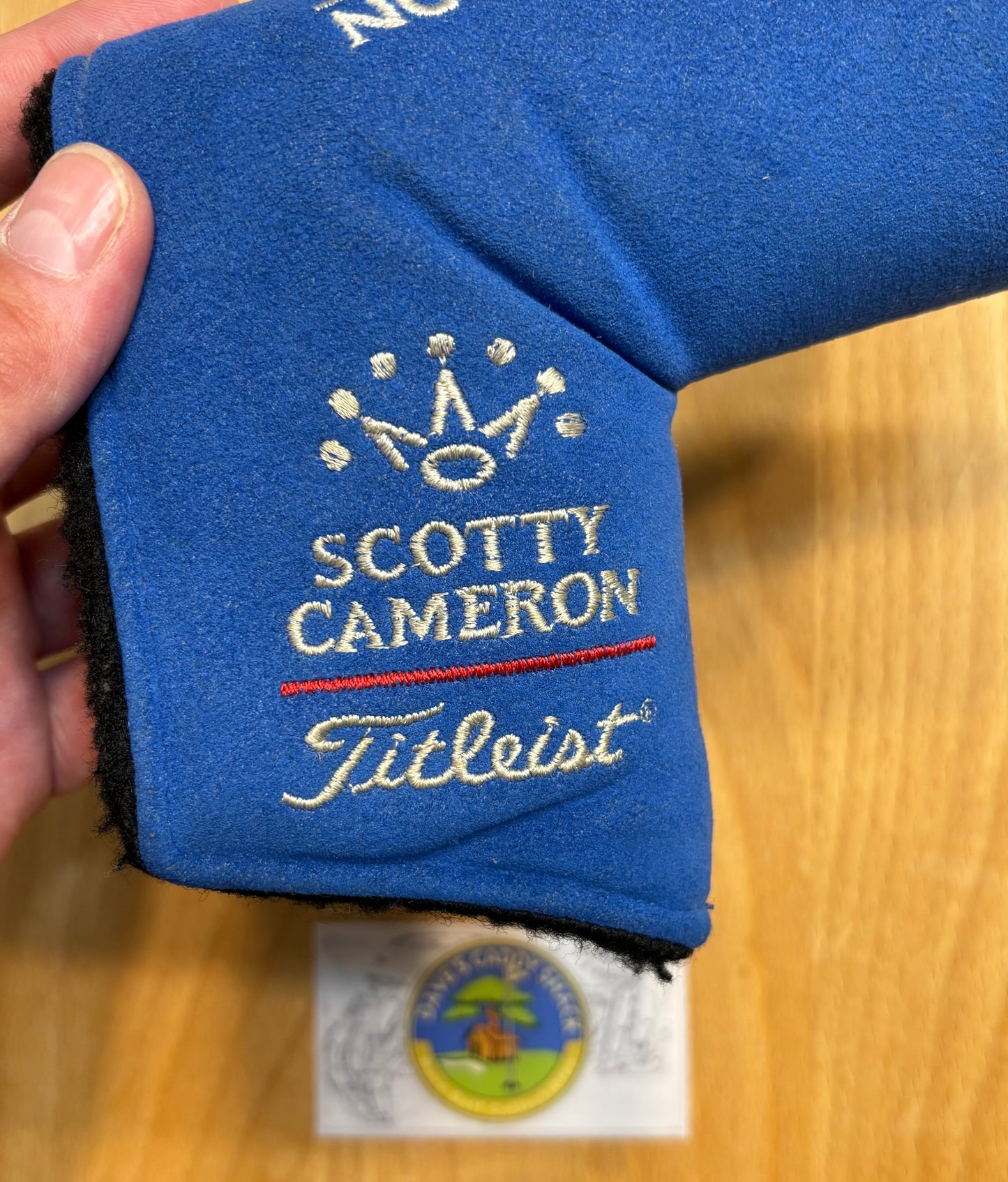 2009 Scotty Cameron Japan Museum & Gallery Blue Suede Dogs Headcover