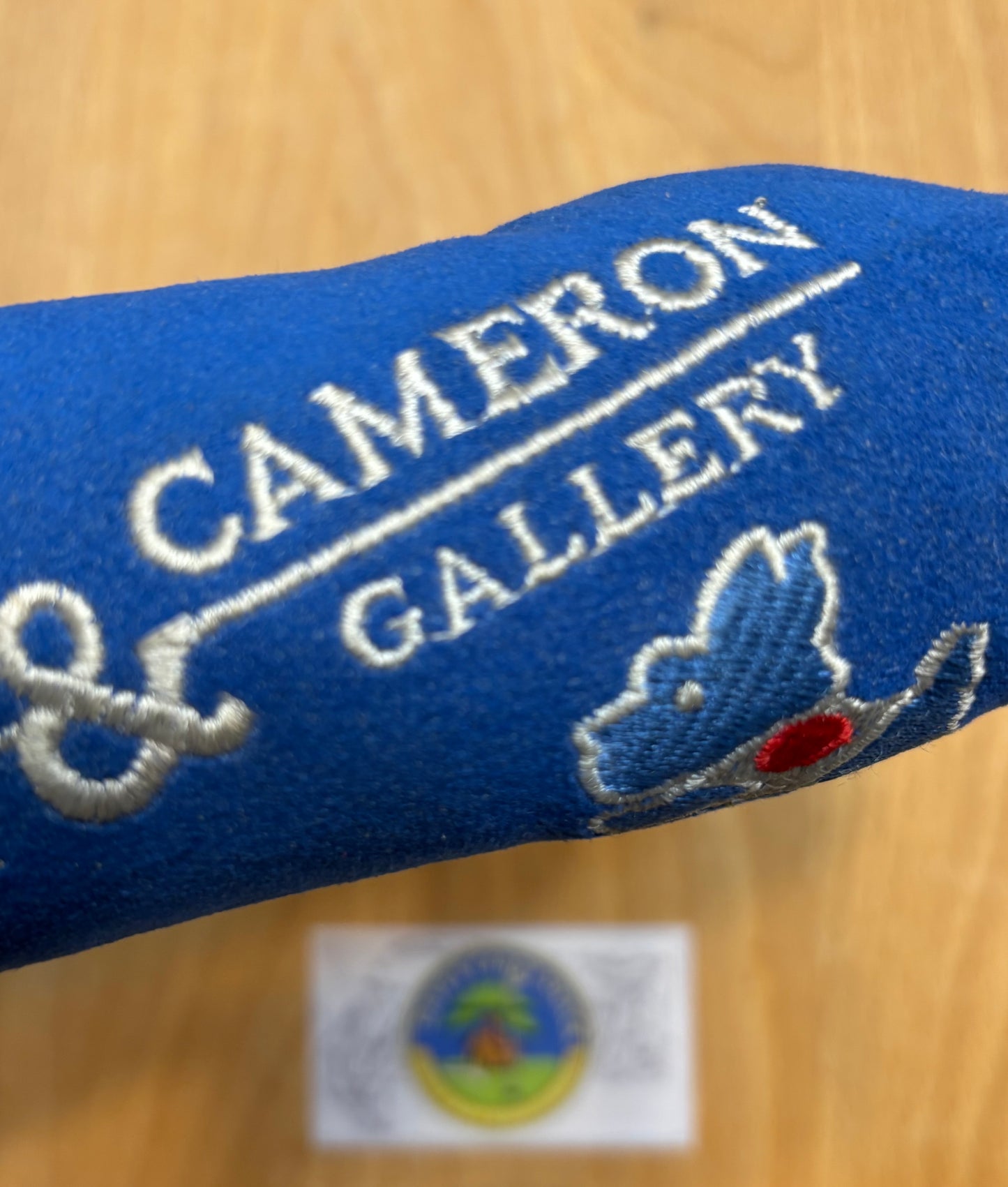 2009 Scotty Cameron Japan Museum & Gallery Blue Suede Dogs Headcover