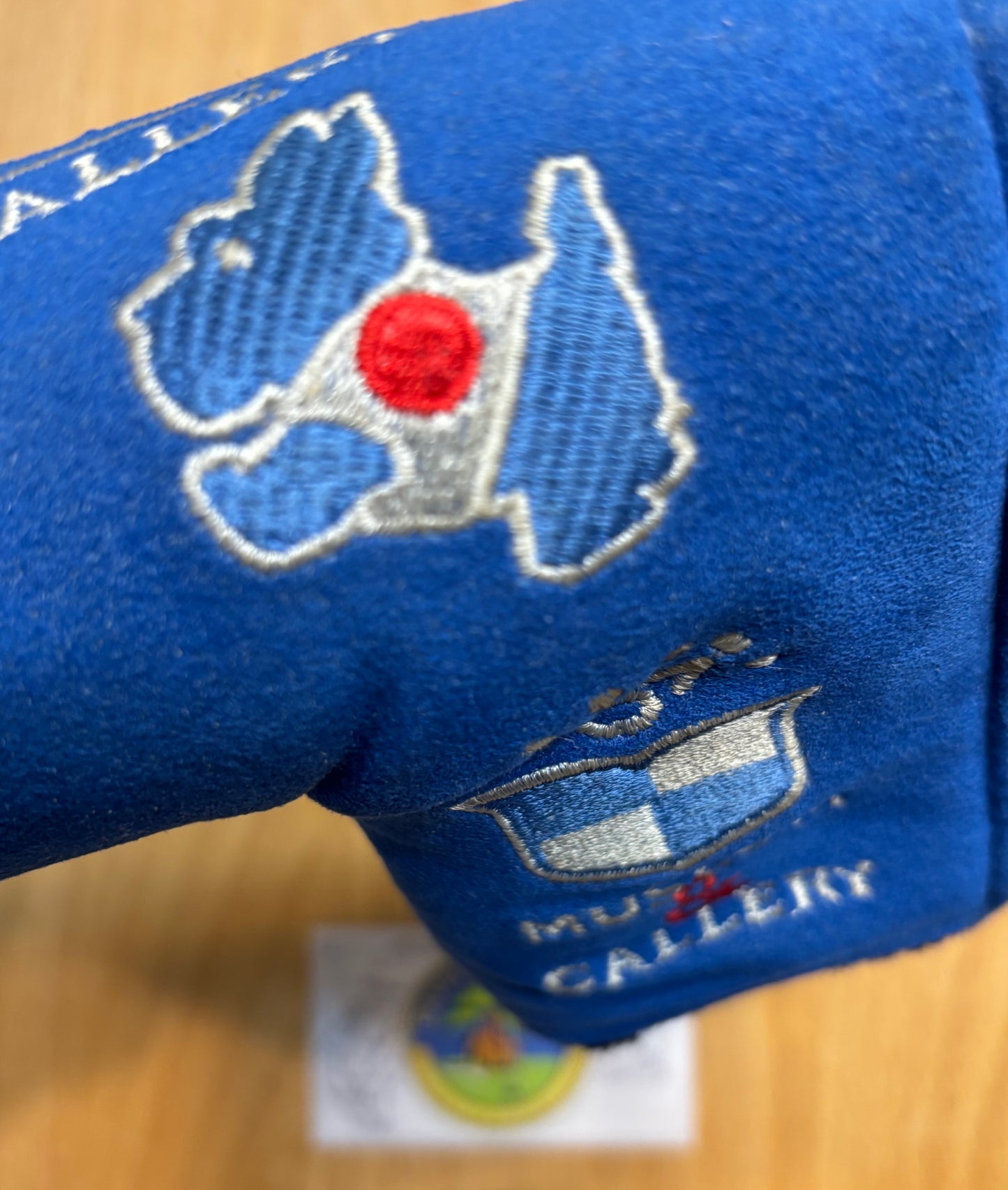 2009 Scotty Cameron Japan Museum & Gallery Blue Suede Dogs Headcover