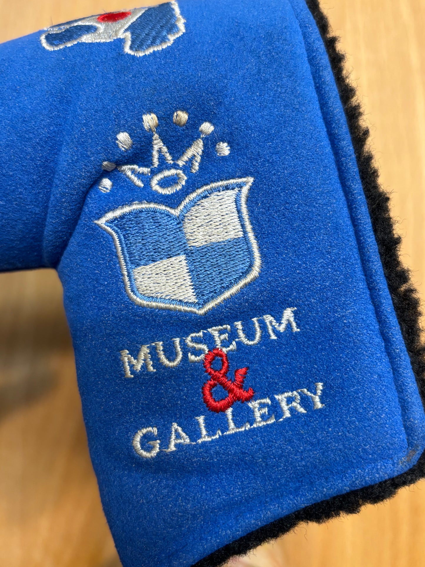 2009 Scotty Cameron Japan Museum & Gallery Blue Suede Dogs Headcover