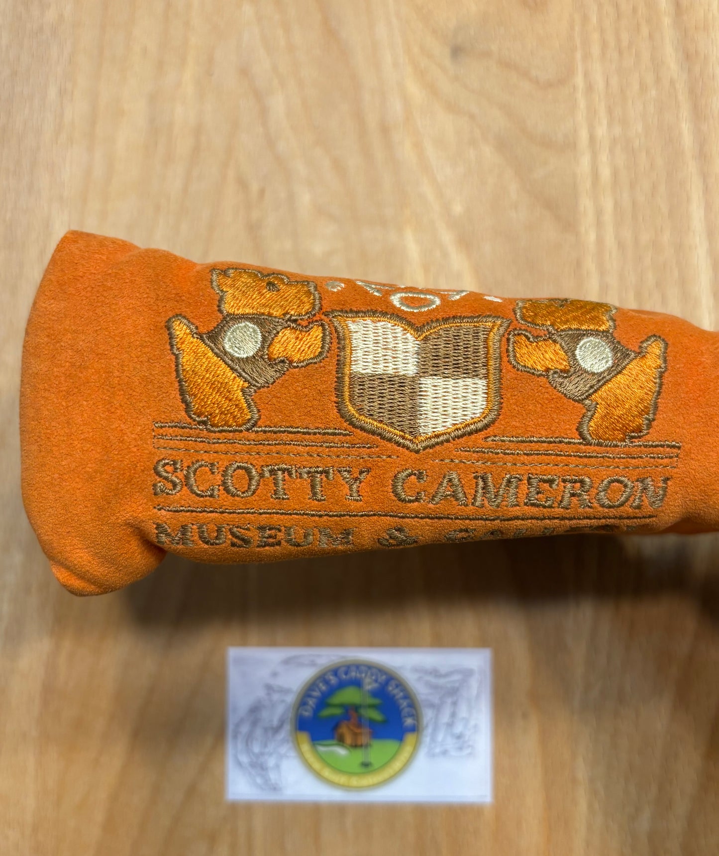 2008 Scotty Cameron Japan Museum & Gallery Scotty Dogs Crest Headcover