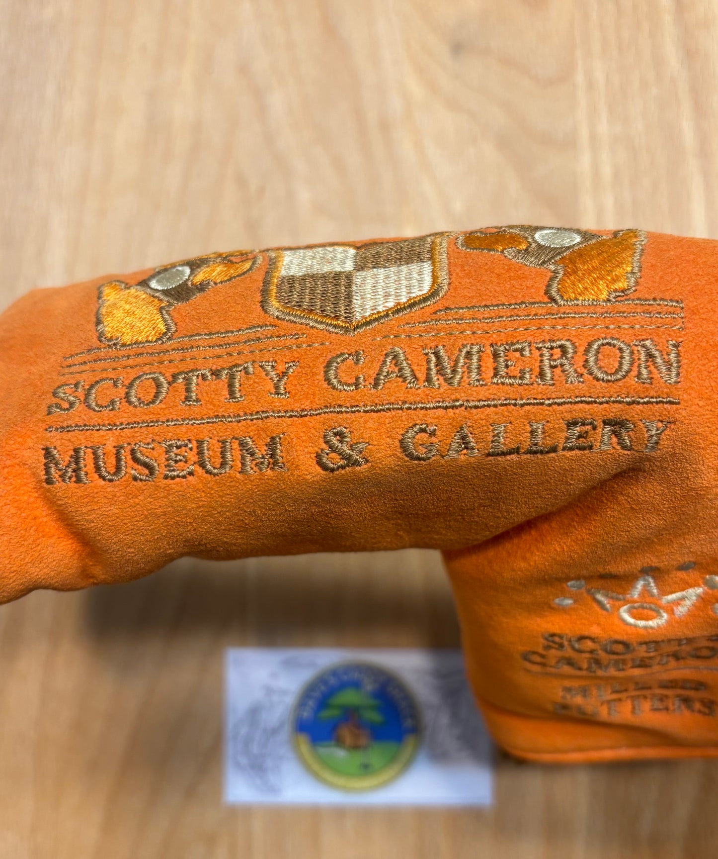 2008 Scotty Cameron Japan Museum & Gallery Scotty Dogs Crest Headcover