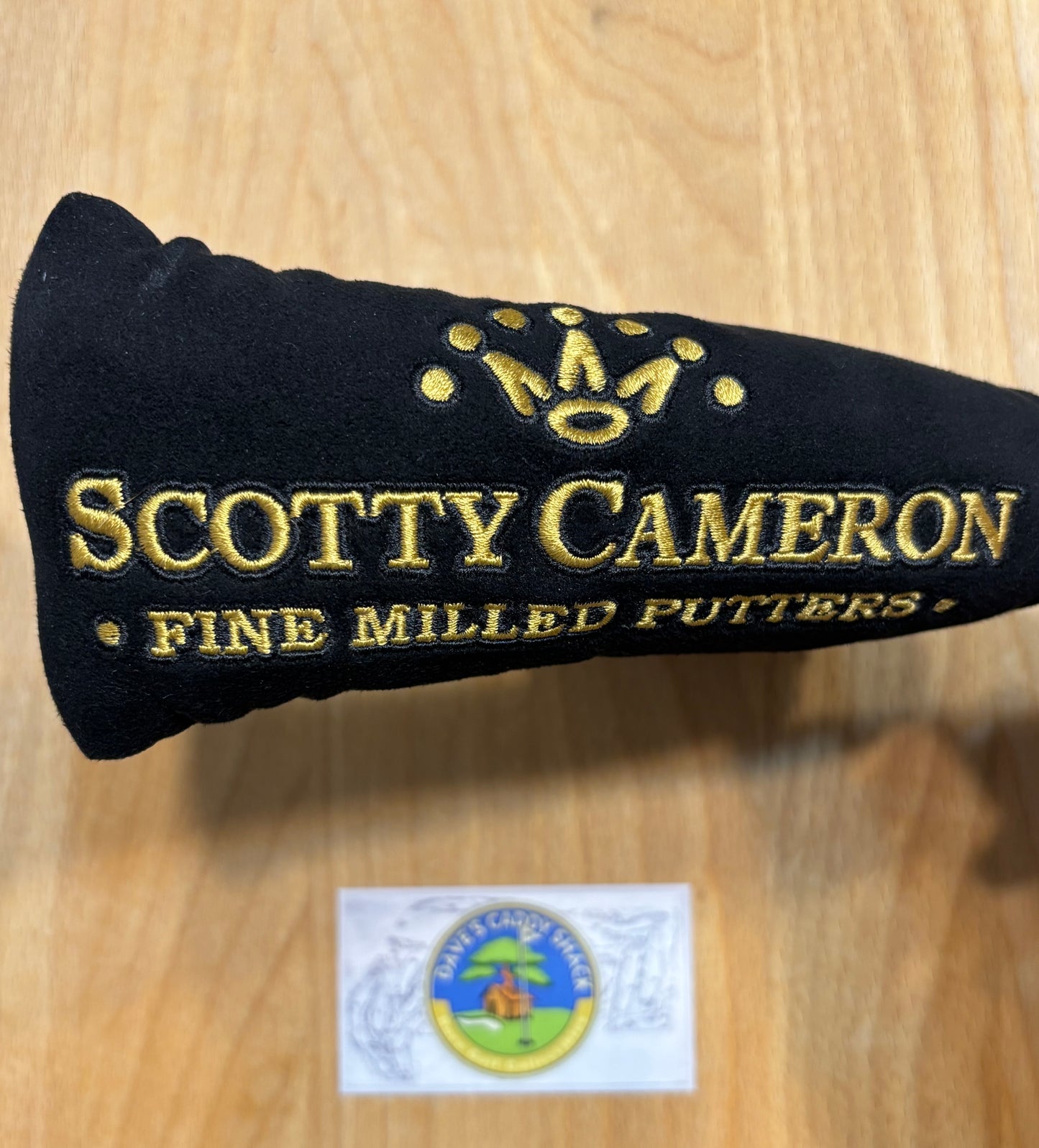 2011 Scotty Cameron Fine Milled Putters Museum & Gallery Japan Black Headcover