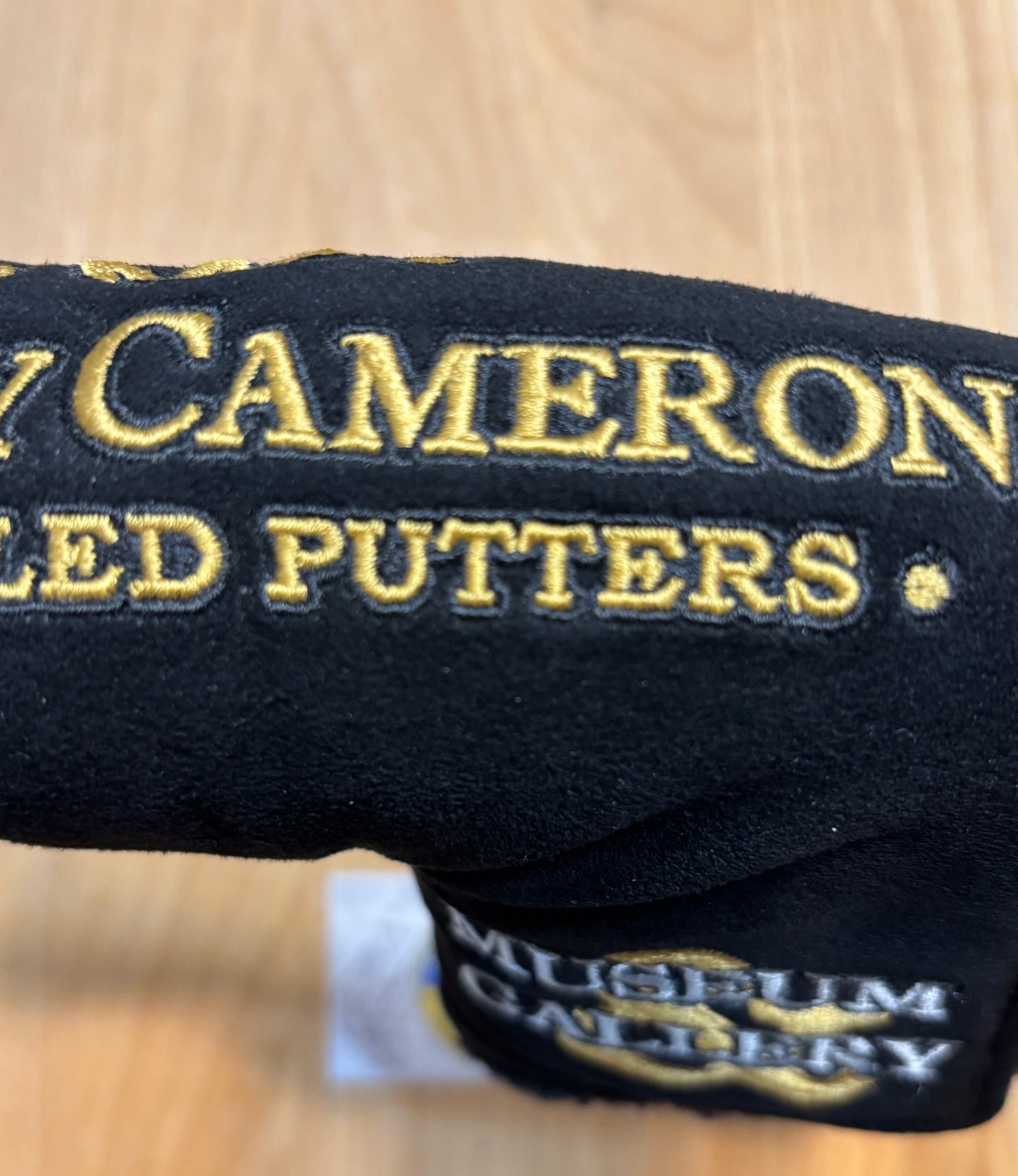 2011 Scotty Cameron Fine Milled Putters Museum & Gallery Japan Black Headcover