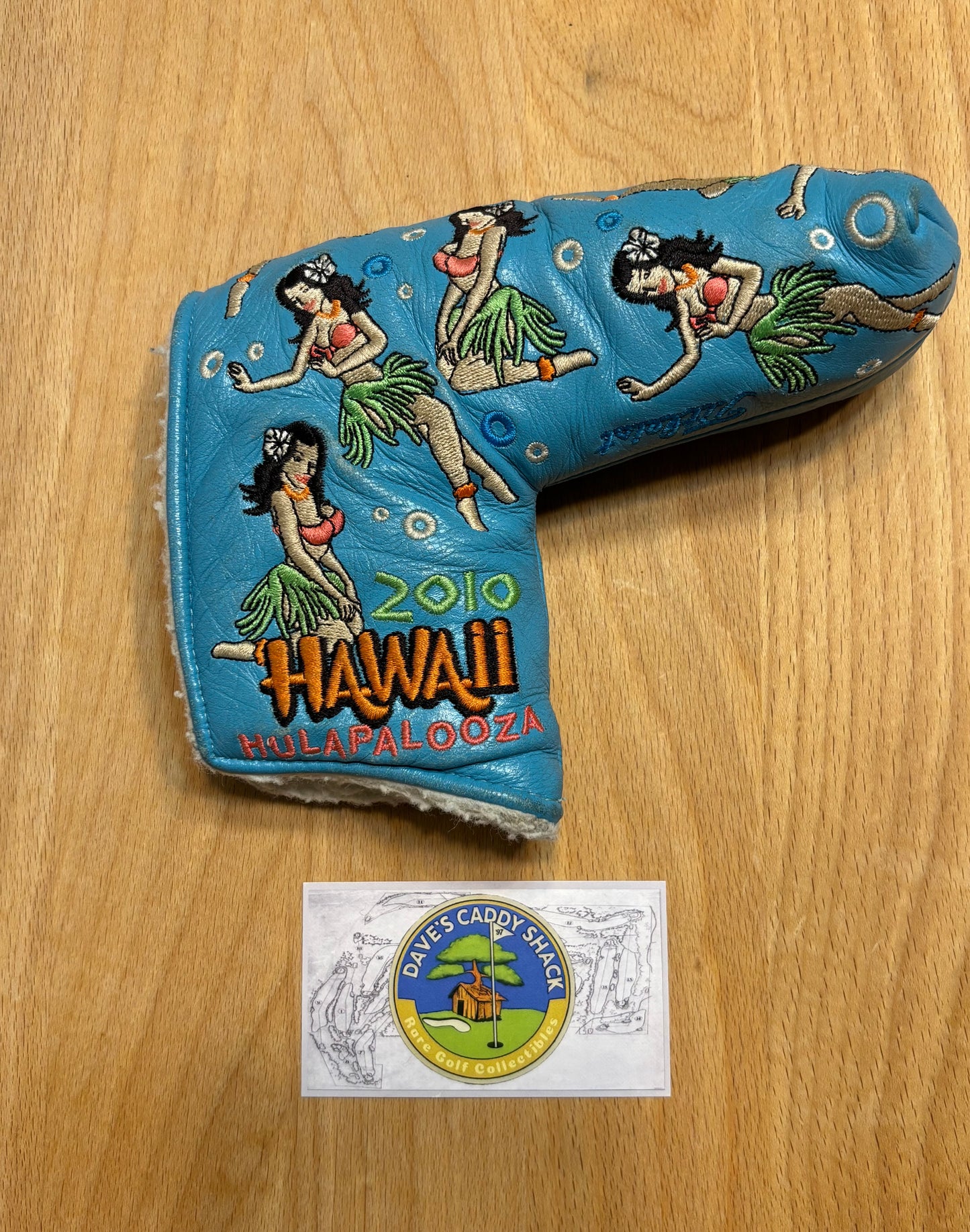 2010 Scotty Cameron Hawaii/Hulapalooza Hula Girl Blue Headcover