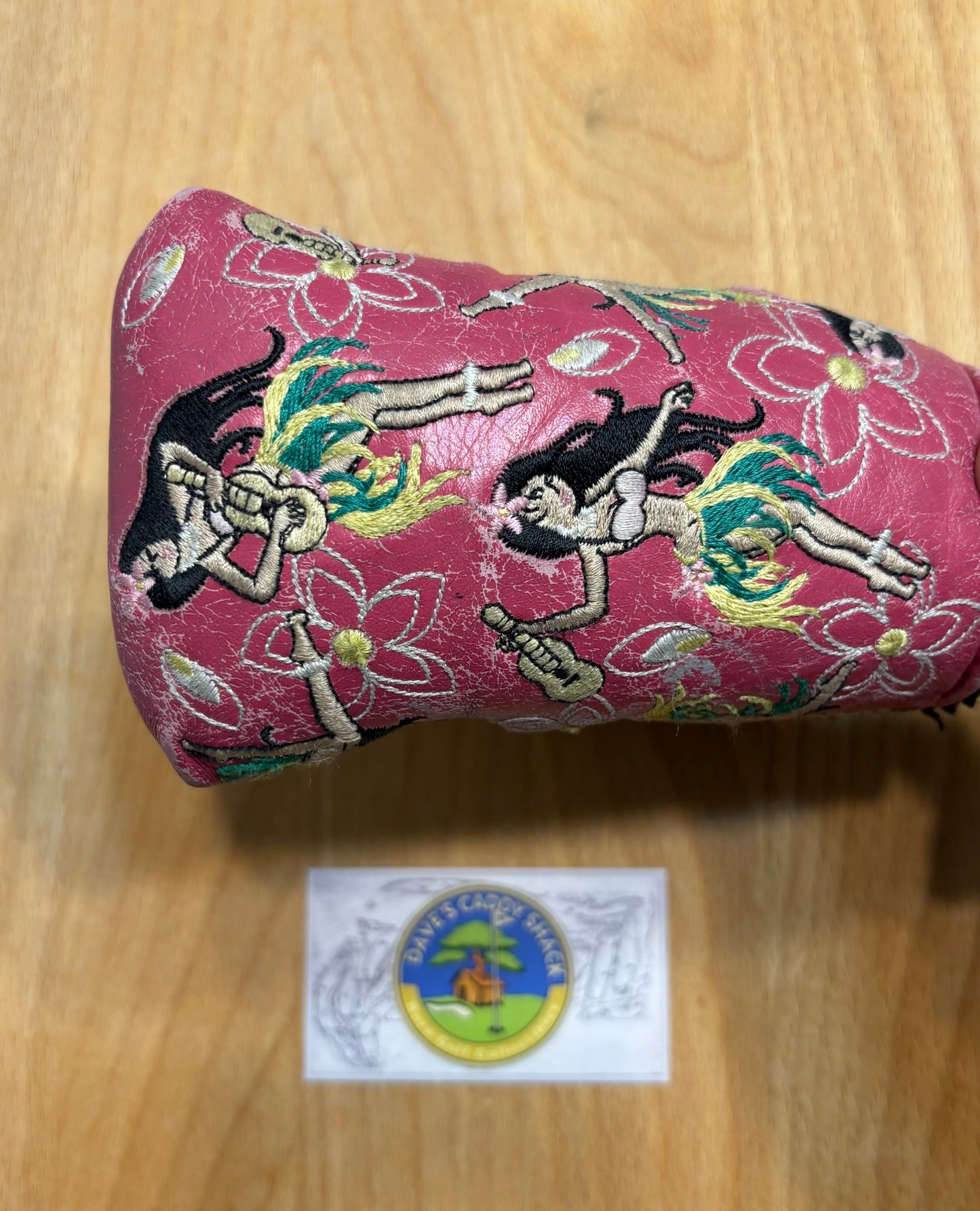 2014 Scotty Cameron Hawaii/Hula Girl Pink Mid Mallet Headcover