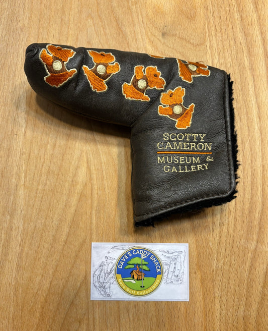 2006 Scotty Cameron Japan Museum & Gallery Membership Scotty Dogs Headcover