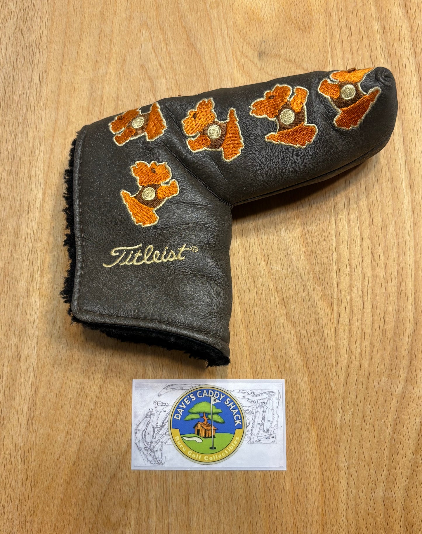 2006 Scotty Cameron Japan Museum & Gallery Membership Scotty Dogs Headcover