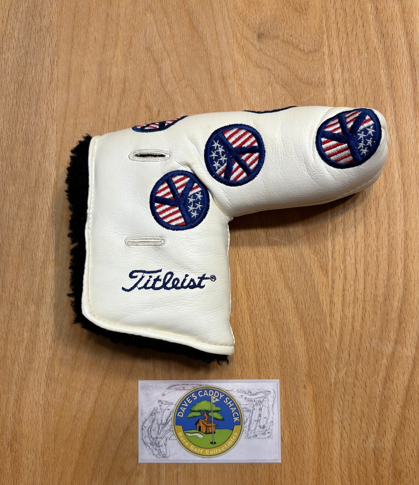 2004 Scotty Cameron USA Peace Sign Headcover