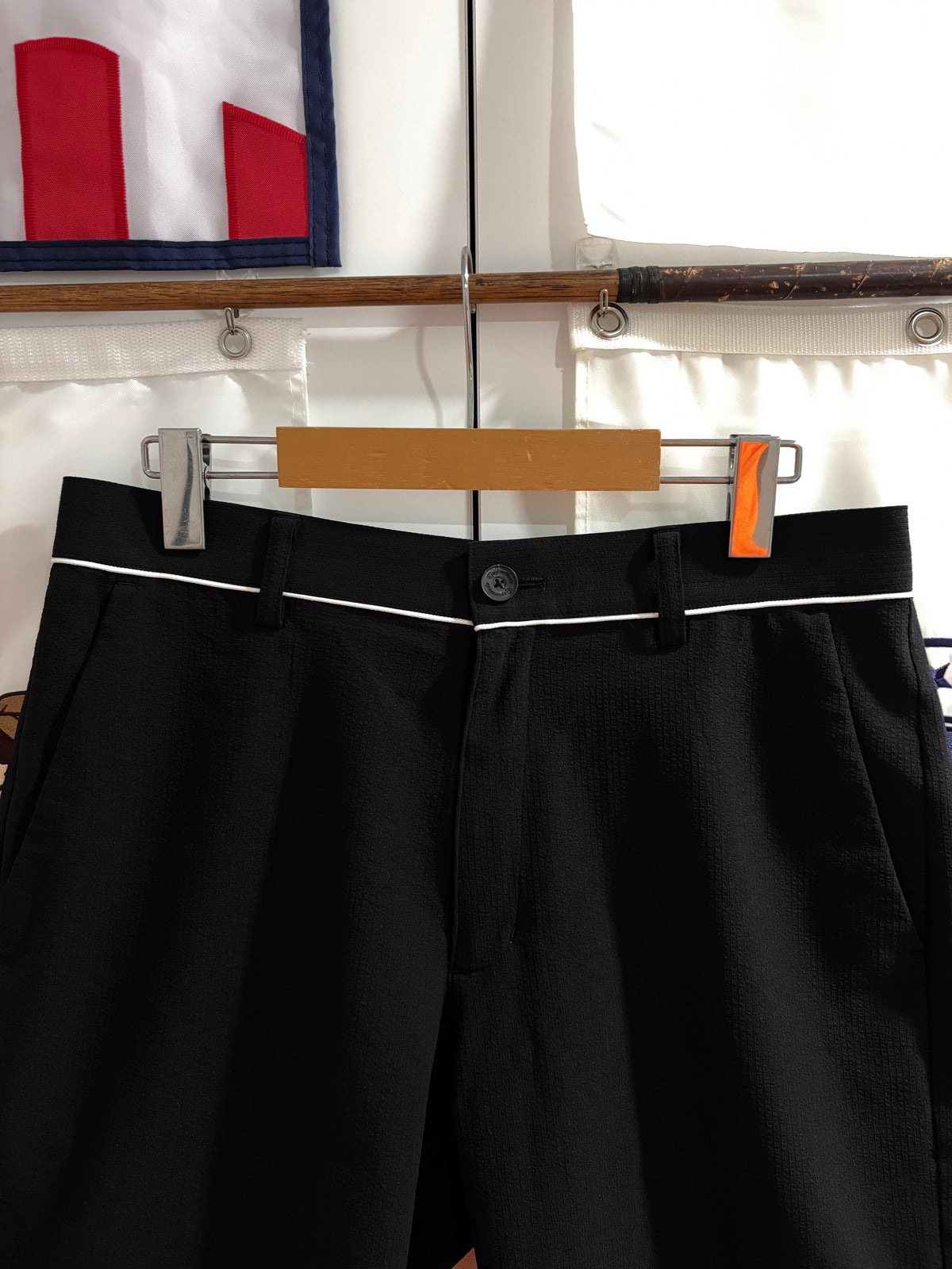 TaylorMade Classic Logo Belted Shorts Black