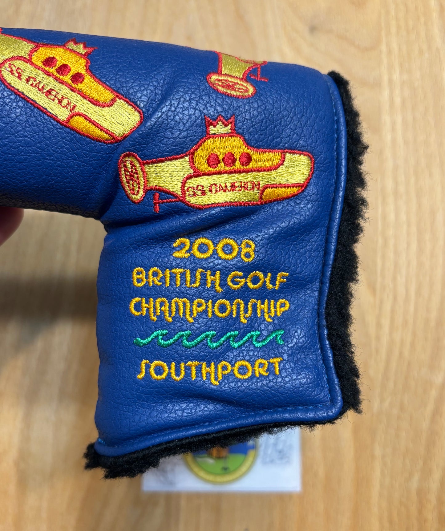 2008 Scotty Cameron British Golf Championship/Yellow Submarine Headcover