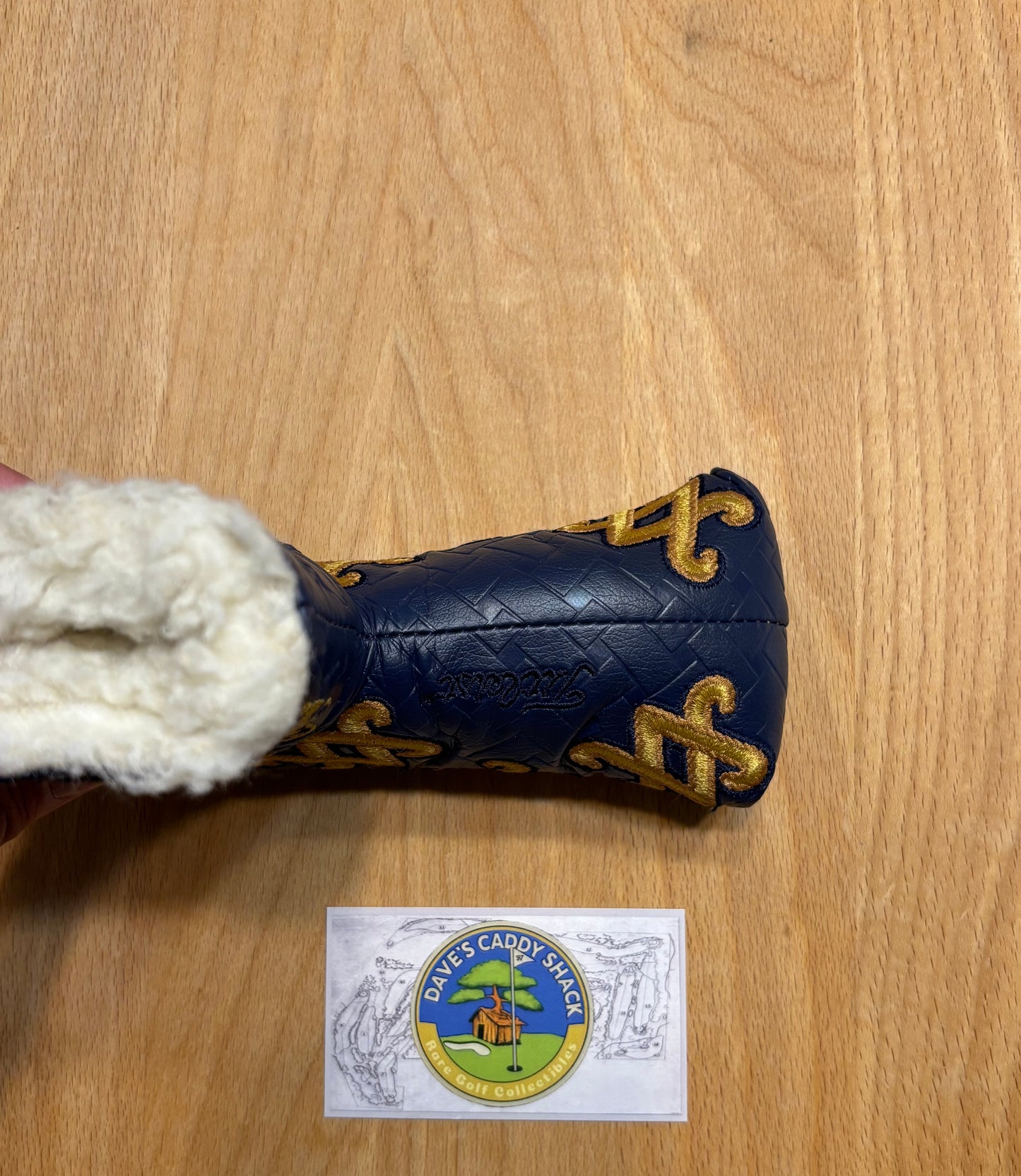 2010 Scotty Cameron Scotland SC Monogam Quilted Blue Headcover