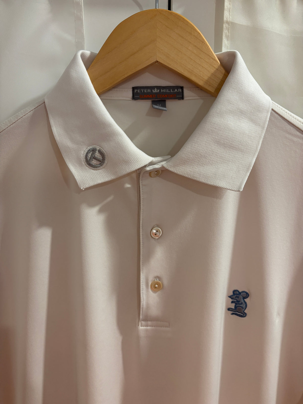 Scotty Cameron Peter Millar Tour Rat Polo Shirt White
