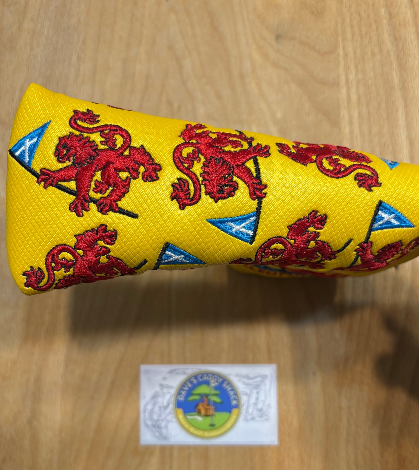 2013 Scotty Cameron Scottish Royal Lion Yellow Headcover