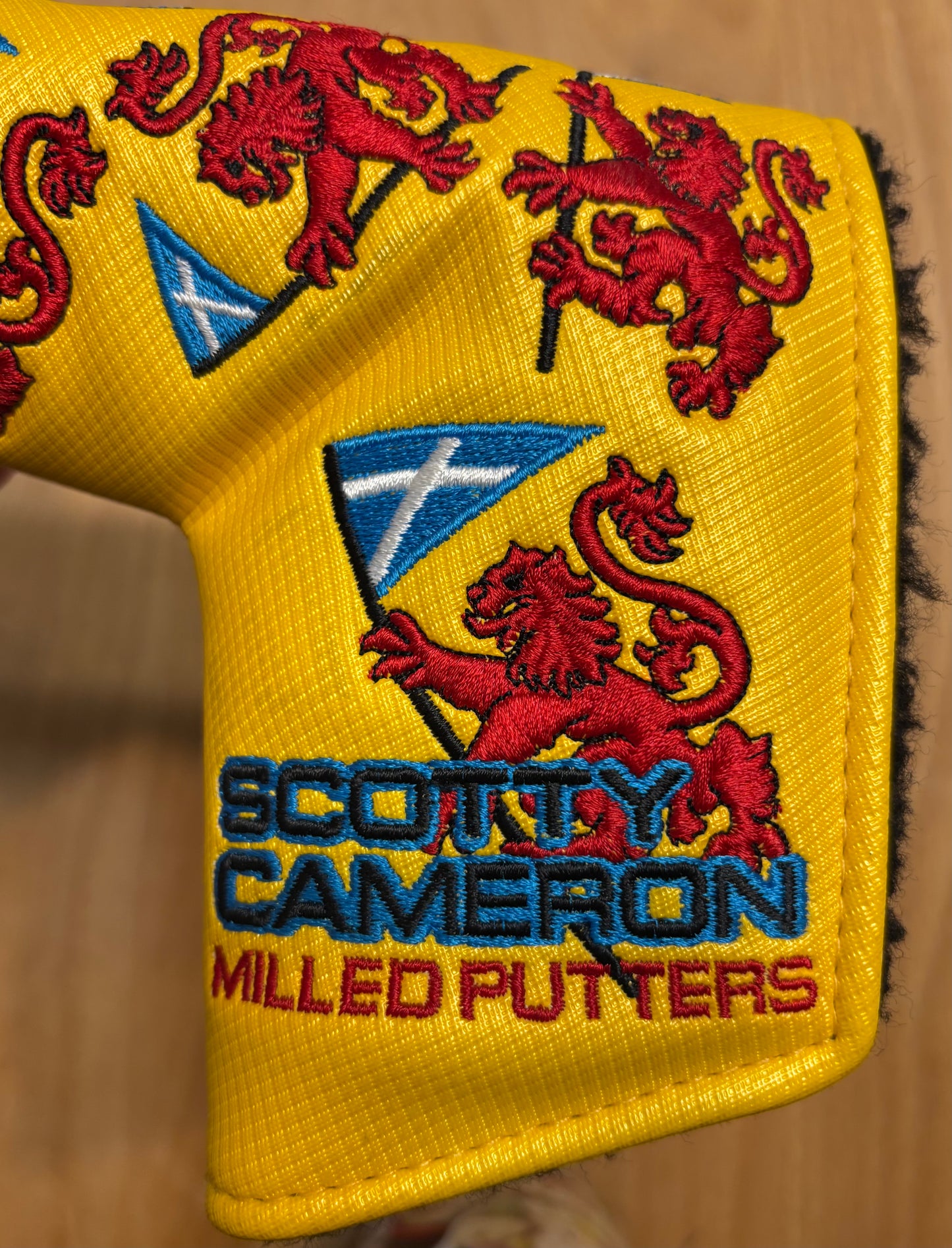 2013 Scotty Cameron Scottish Royal Lion Yellow Headcover
