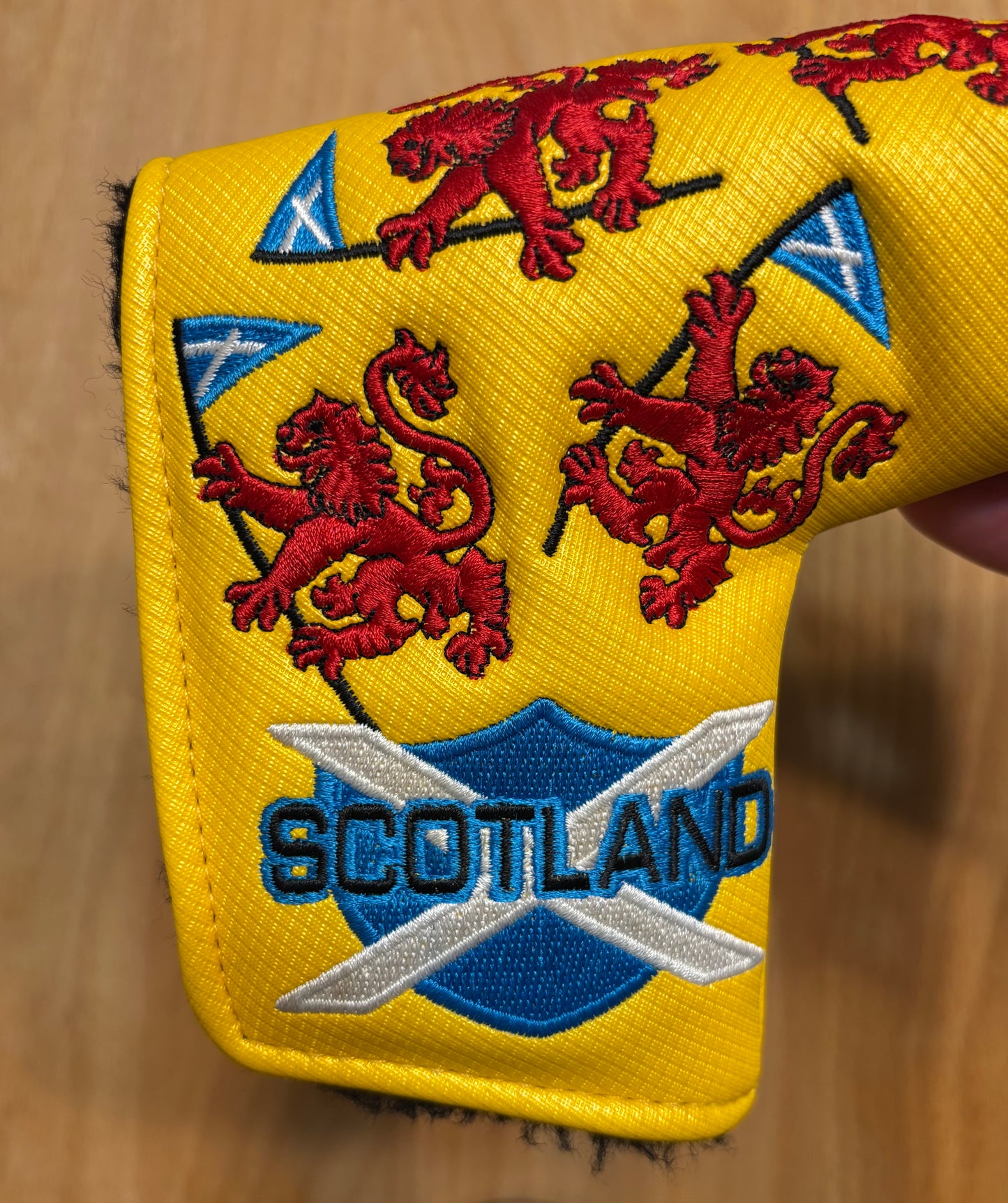 2013 Scotty Cameron Scottish Royal Lion Yellow Headcover