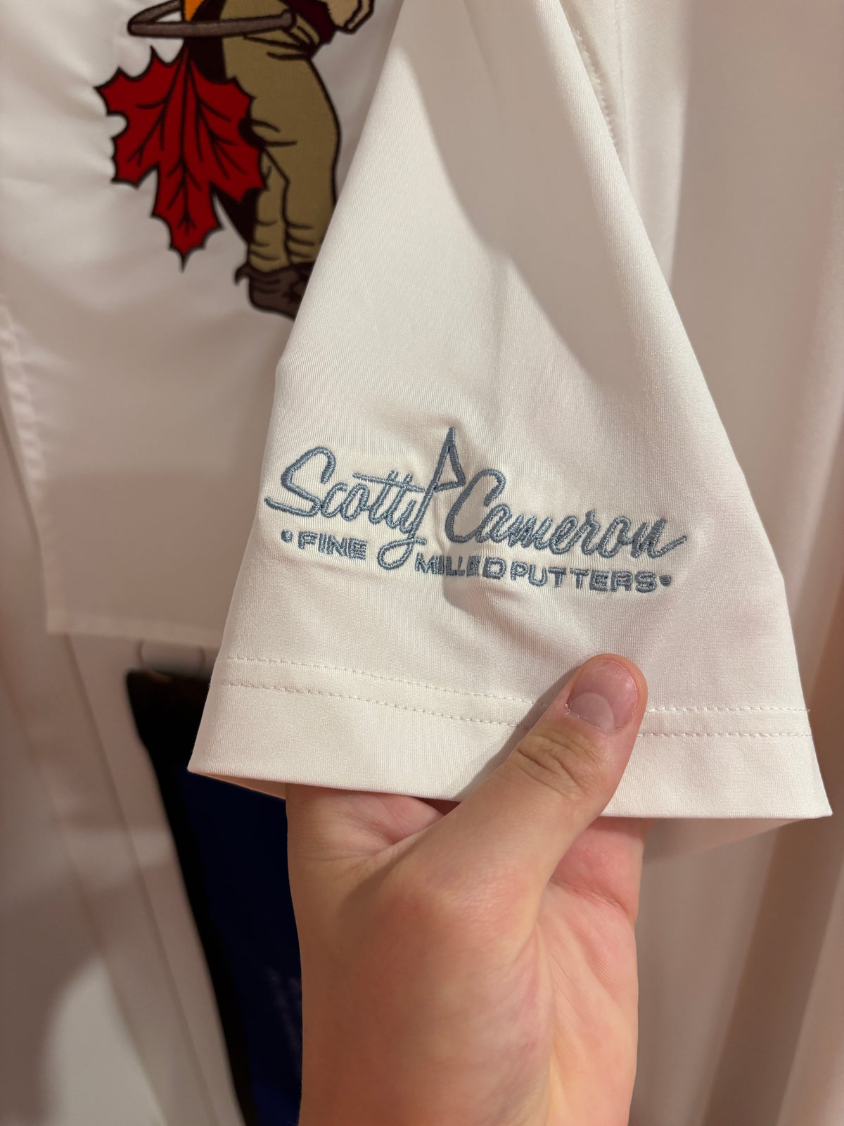 Scotty Cameron Peter Millar Tour Rat Polo Shirt White
