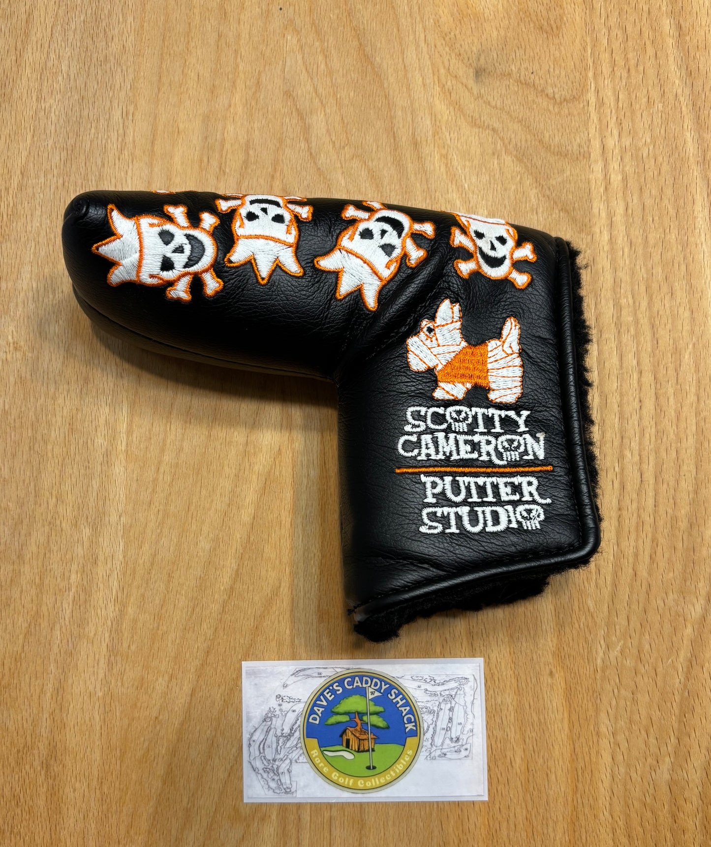 2007 Scotty Cameron Halloween Skull & Bones Headcover
