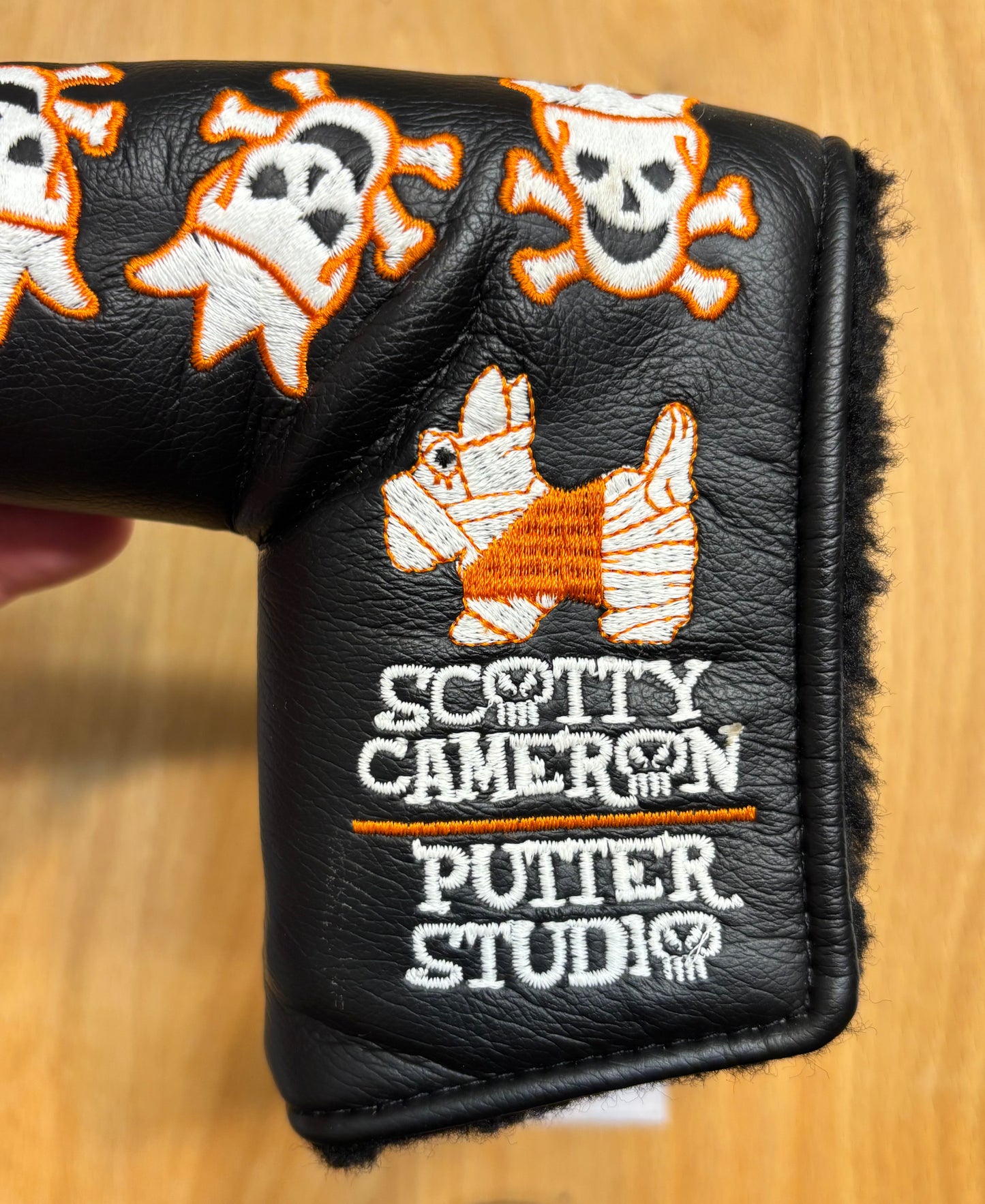 2007 Scotty Cameron Halloween Skull & Bones Headcover