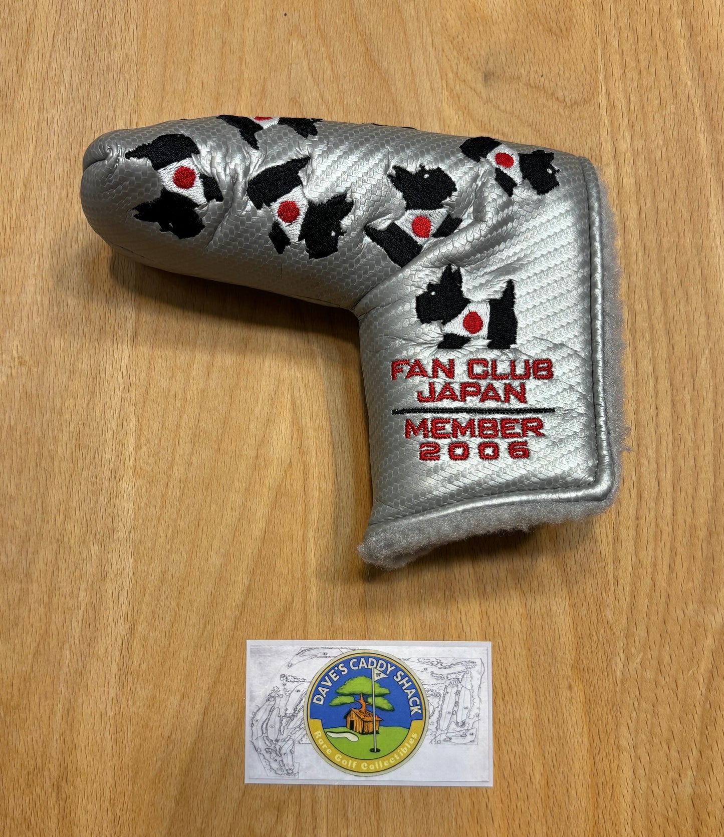 2005 Scotty Cameron Fan Club Museum & Gallery Japan Dancing Scotty Dogs