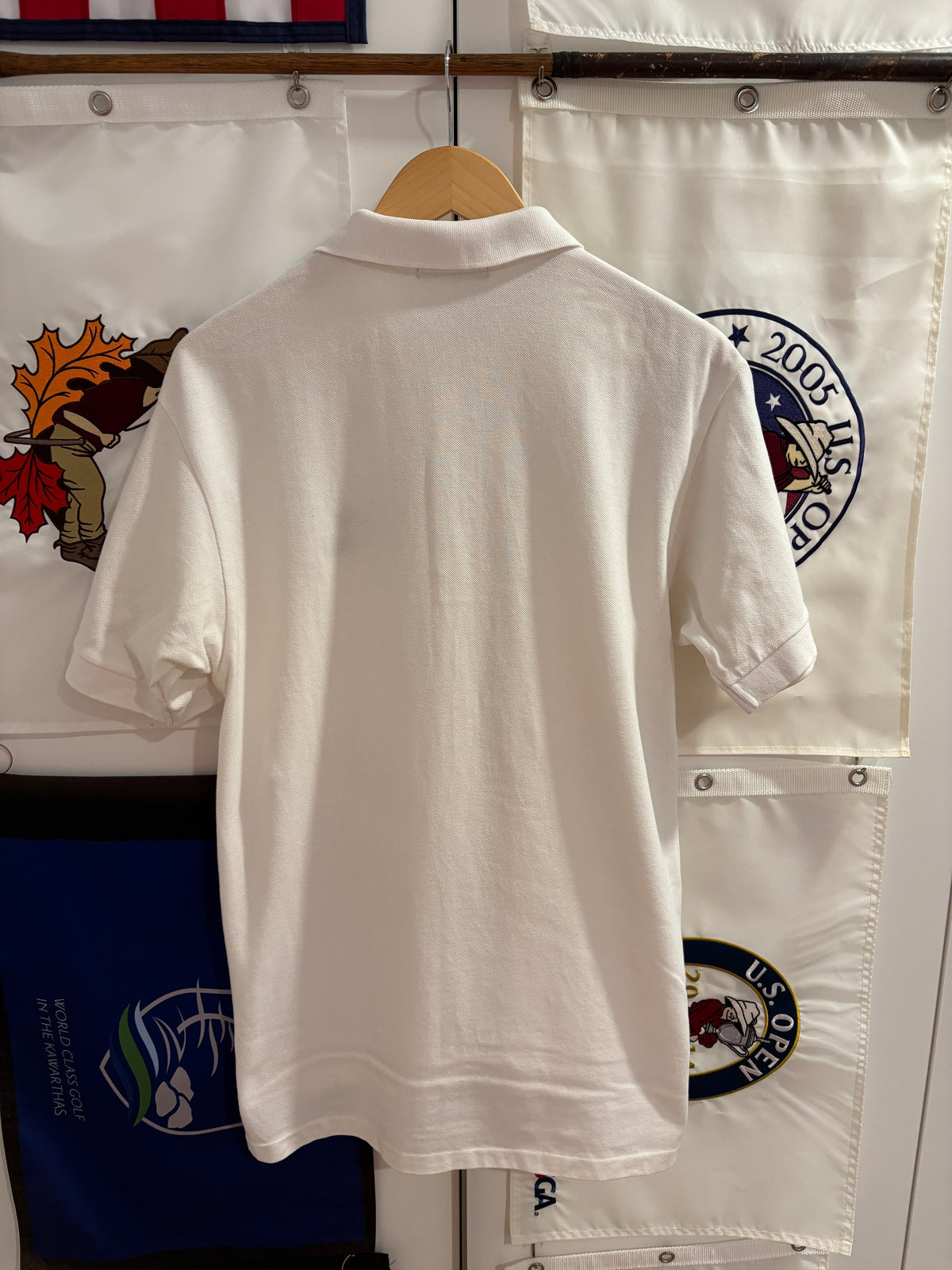 Vintage Taylormade Classic Logo Polo White w/Arm Logo