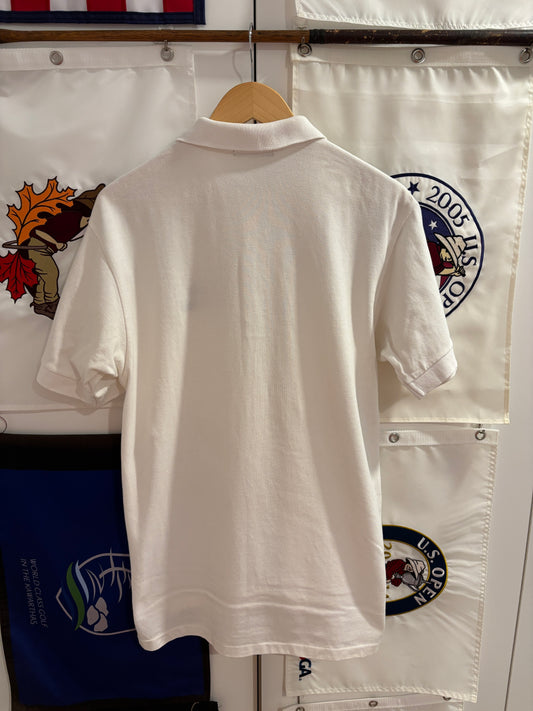 Vintage Taylormade Classic Logo Polo White w/Arm Logo