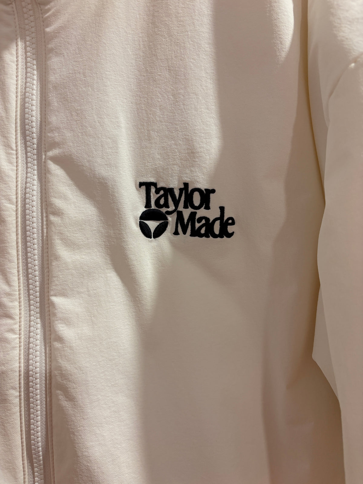 2020s TaylorMade Retro Classic Logo Puffer Jacket White