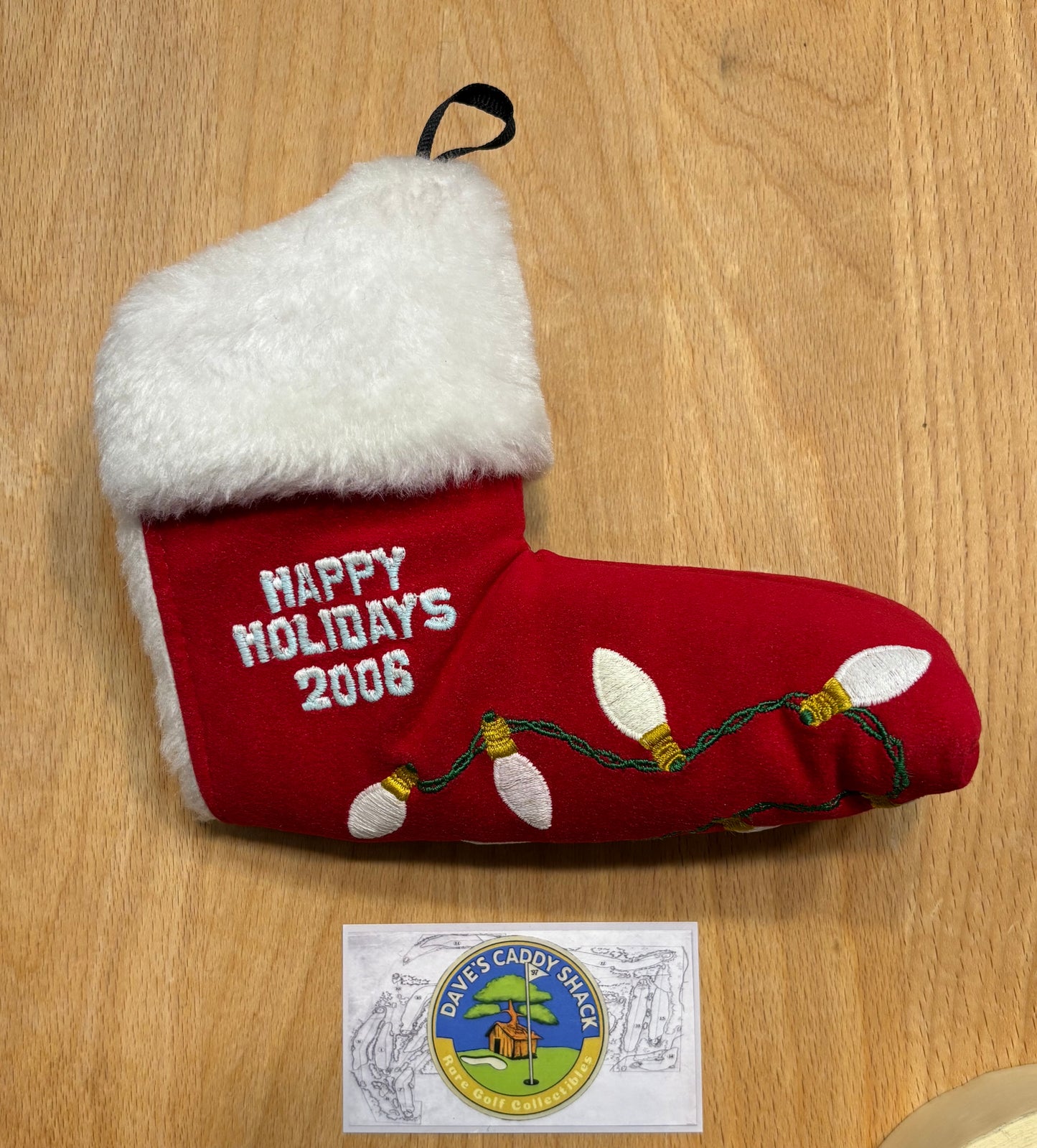 2006 Scotty Cameron Holiday Stocking Red Headcover