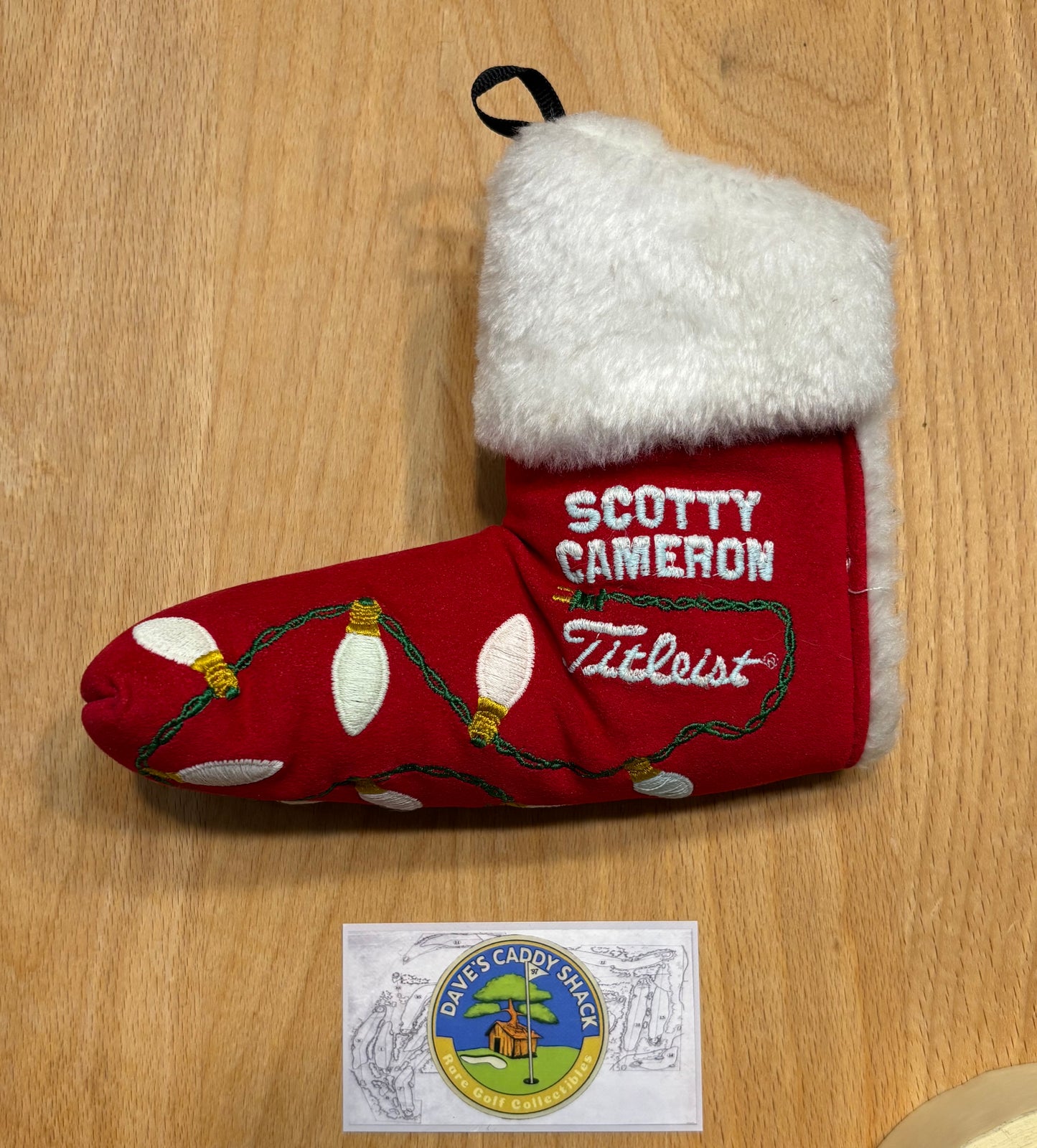2006 Scotty Cameron Holiday Stocking Red Headcover