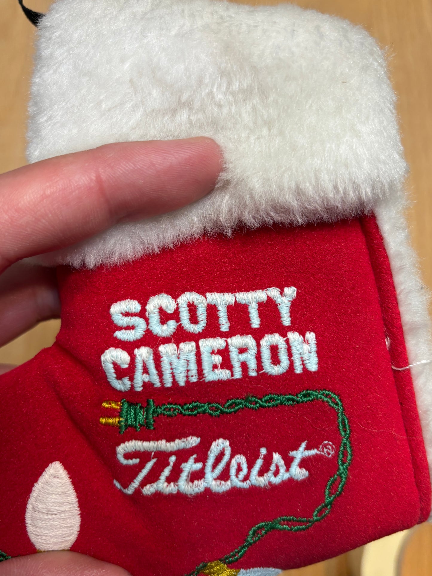 2006 Scotty Cameron Holiday Stocking Red Headcover