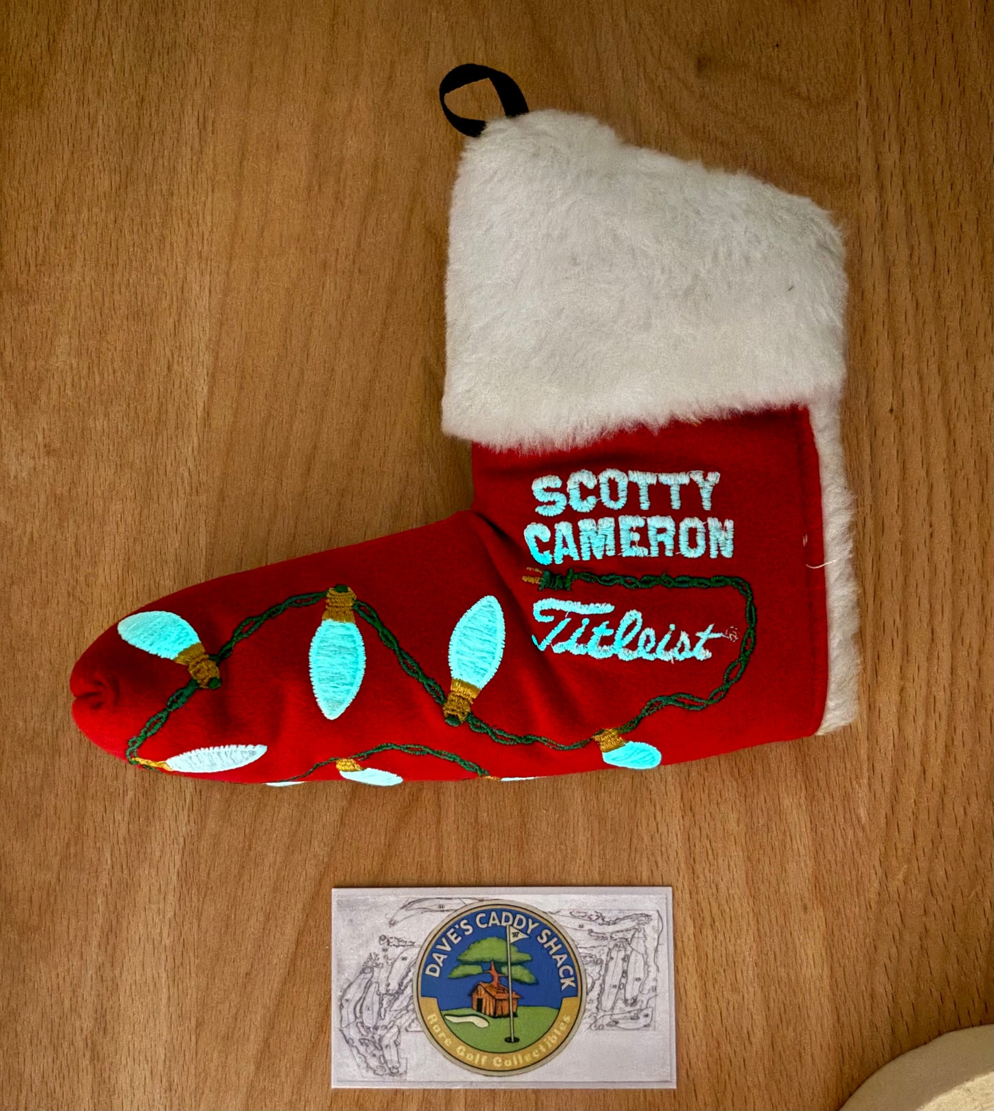 2006 Scotty Cameron Holiday Stocking Red Headcover