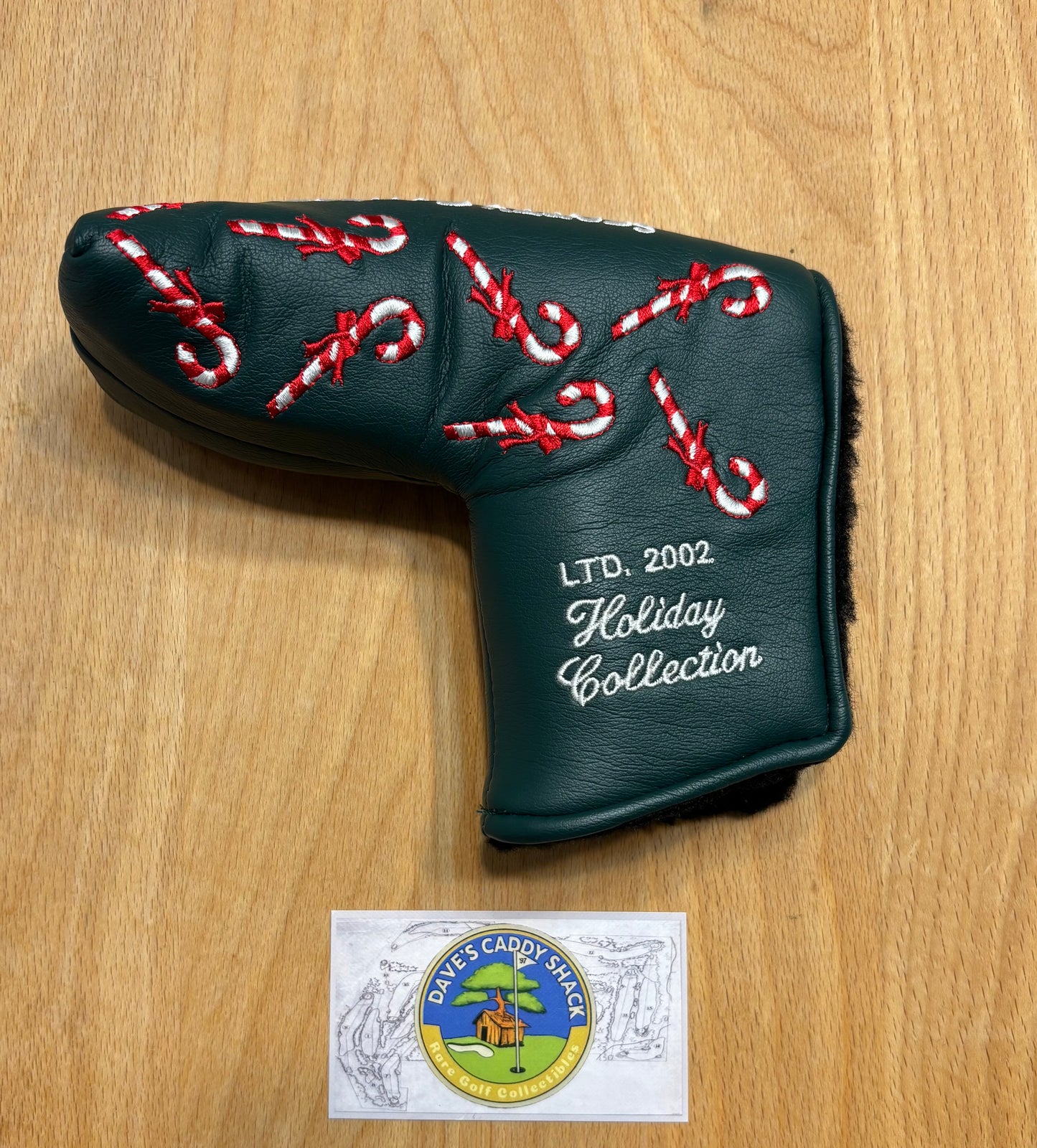 2002 Scotty Cameron Holiday Edition Candy Canes Headcover