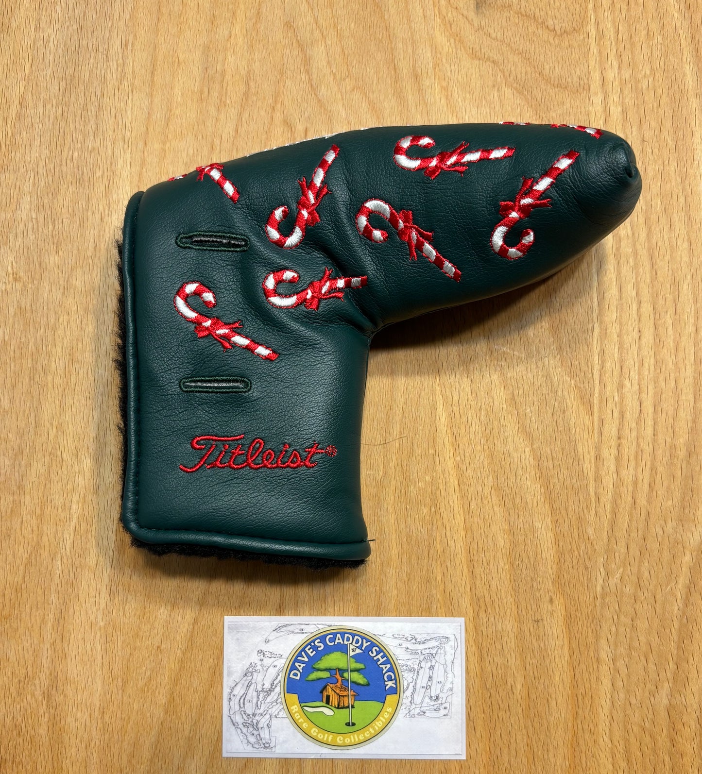 2002 Scotty Cameron Holiday Edition Candy Canes Headcover