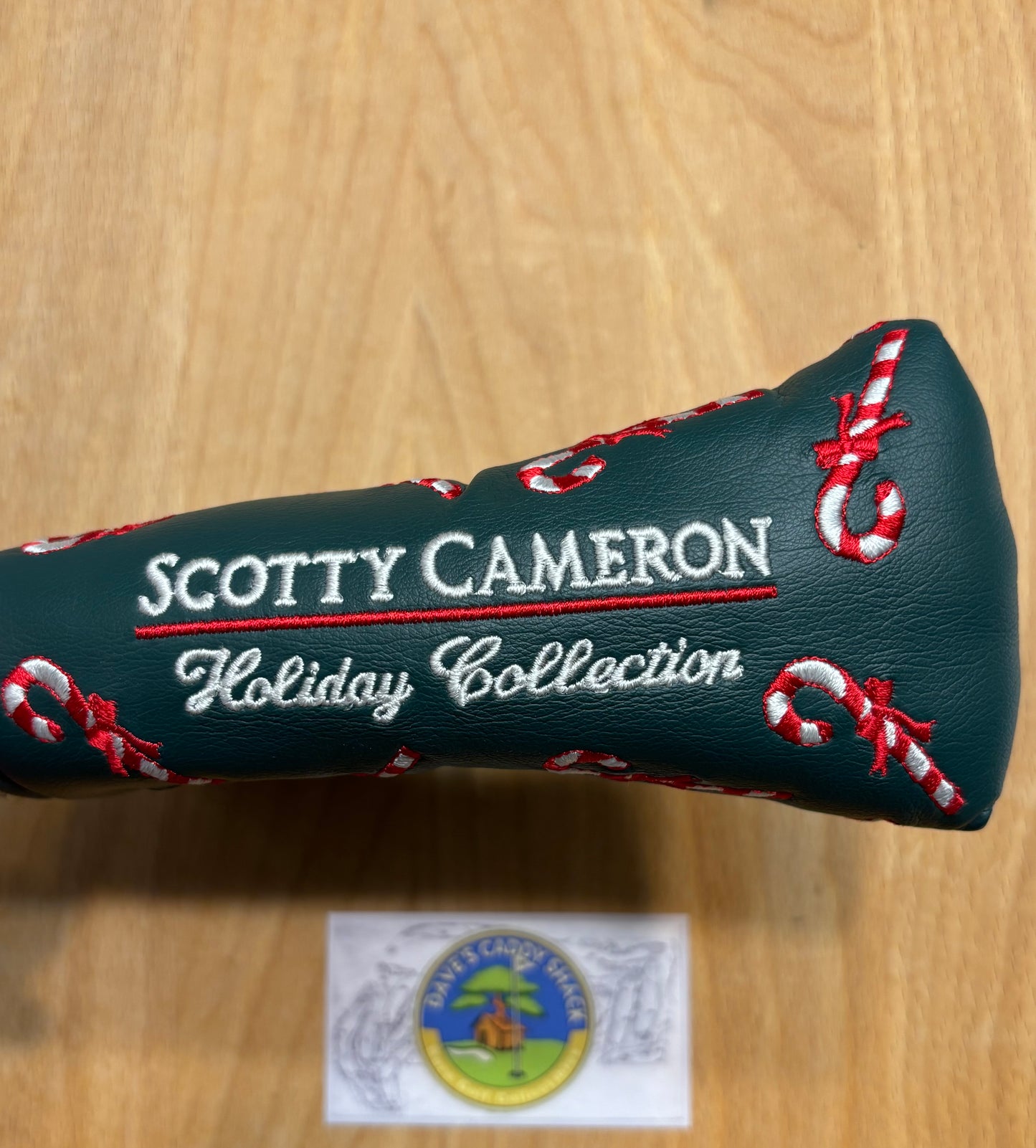 2002 Scotty Cameron Holiday Edition Candy Canes Headcover