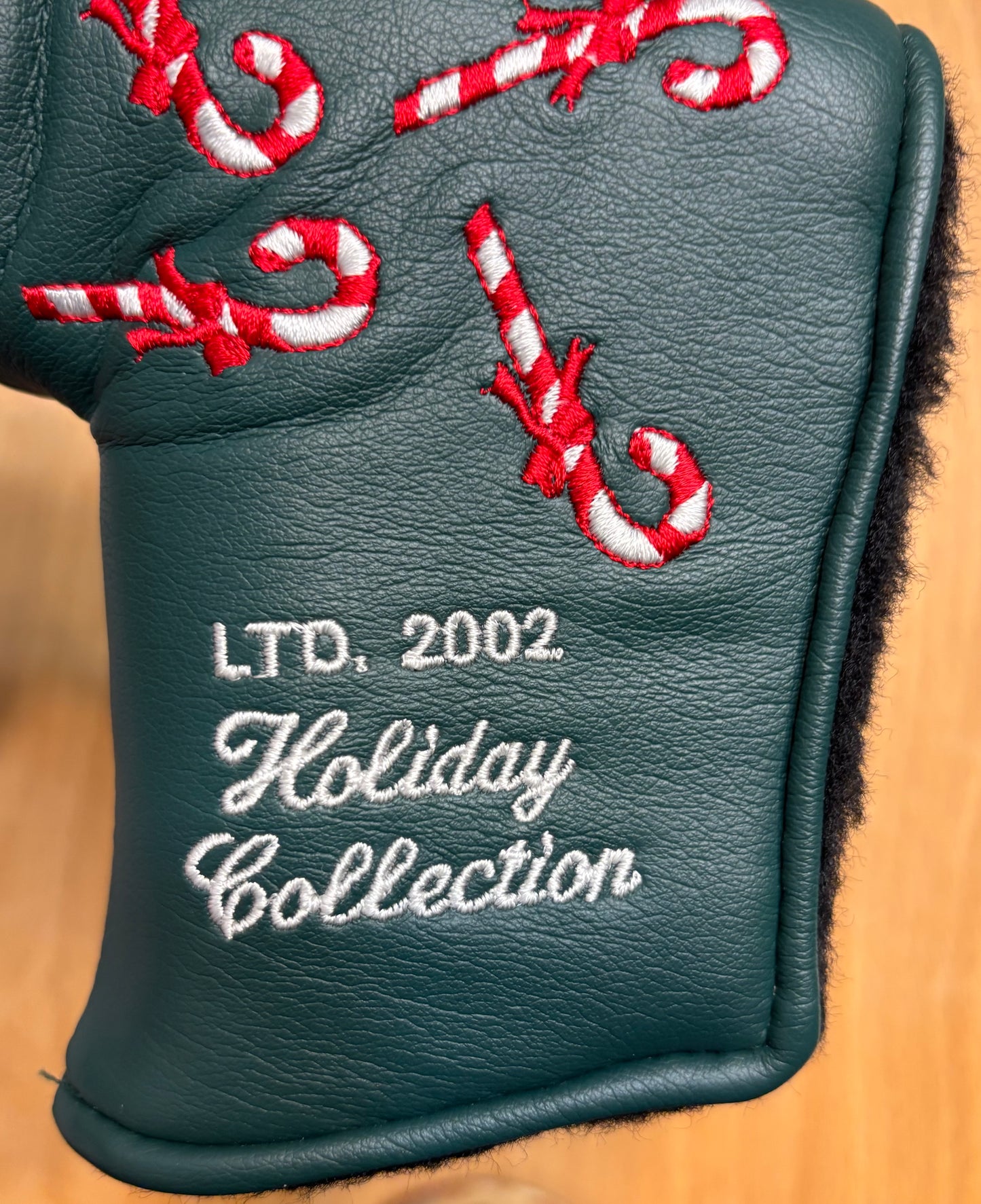 2002 Scotty Cameron Holiday Edition Candy Canes Headcover