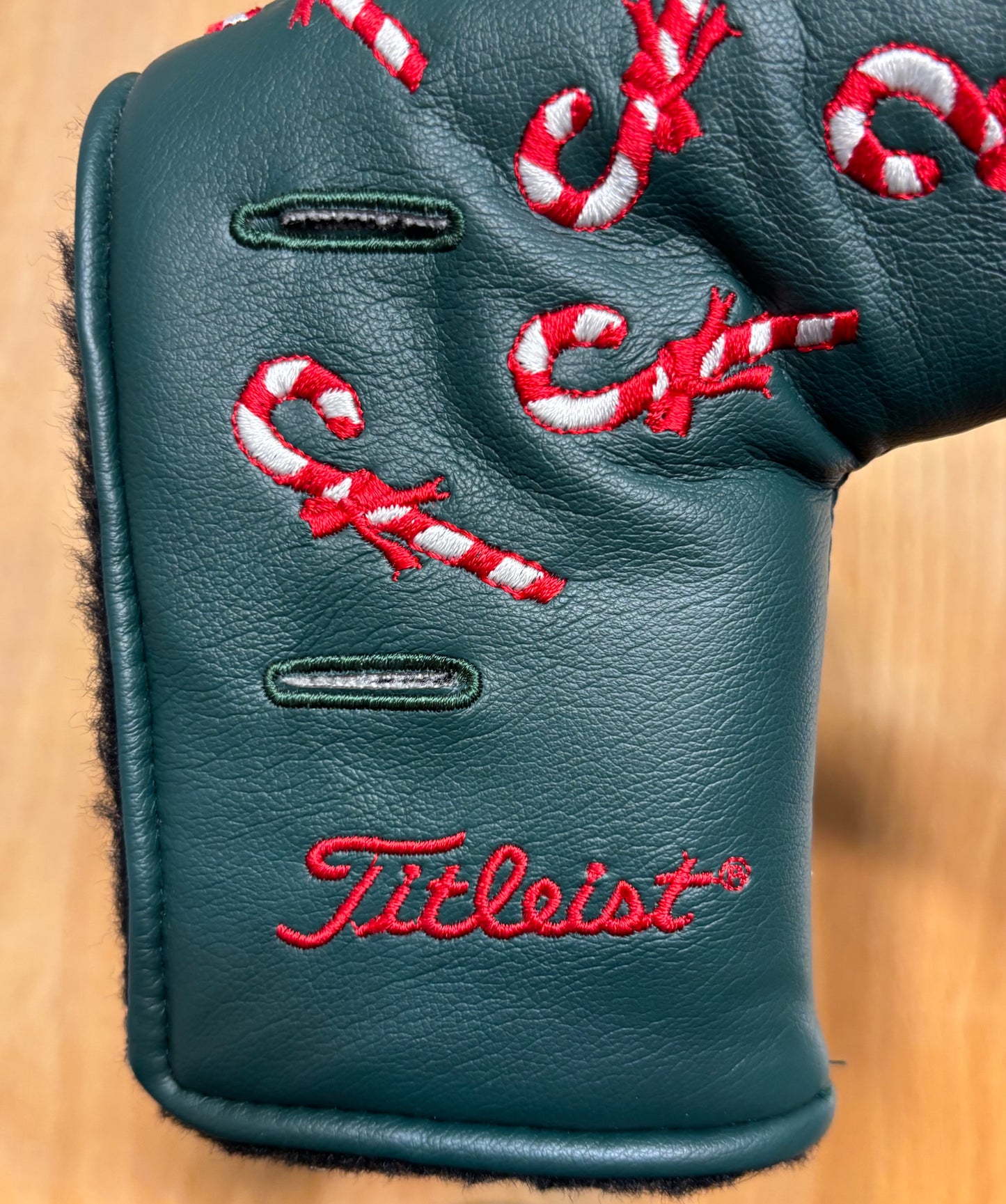 2002 Scotty Cameron Holiday Edition Candy Canes Headcover