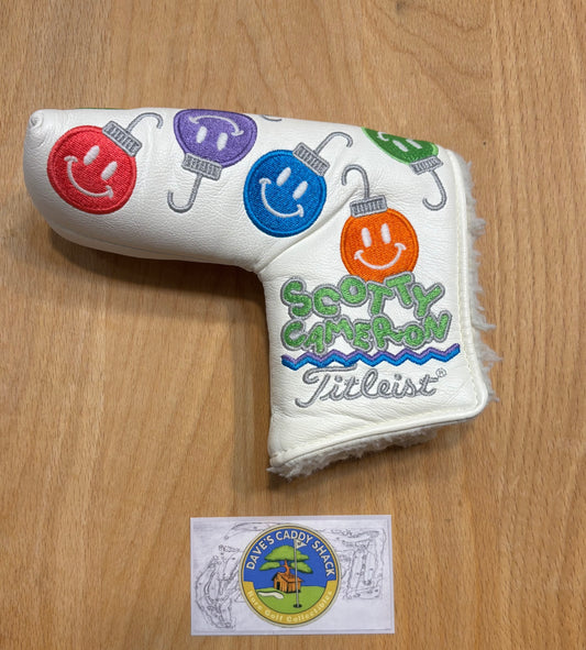 2011 Scotty Cameron Happy Holidays Smiley Faces Headcover