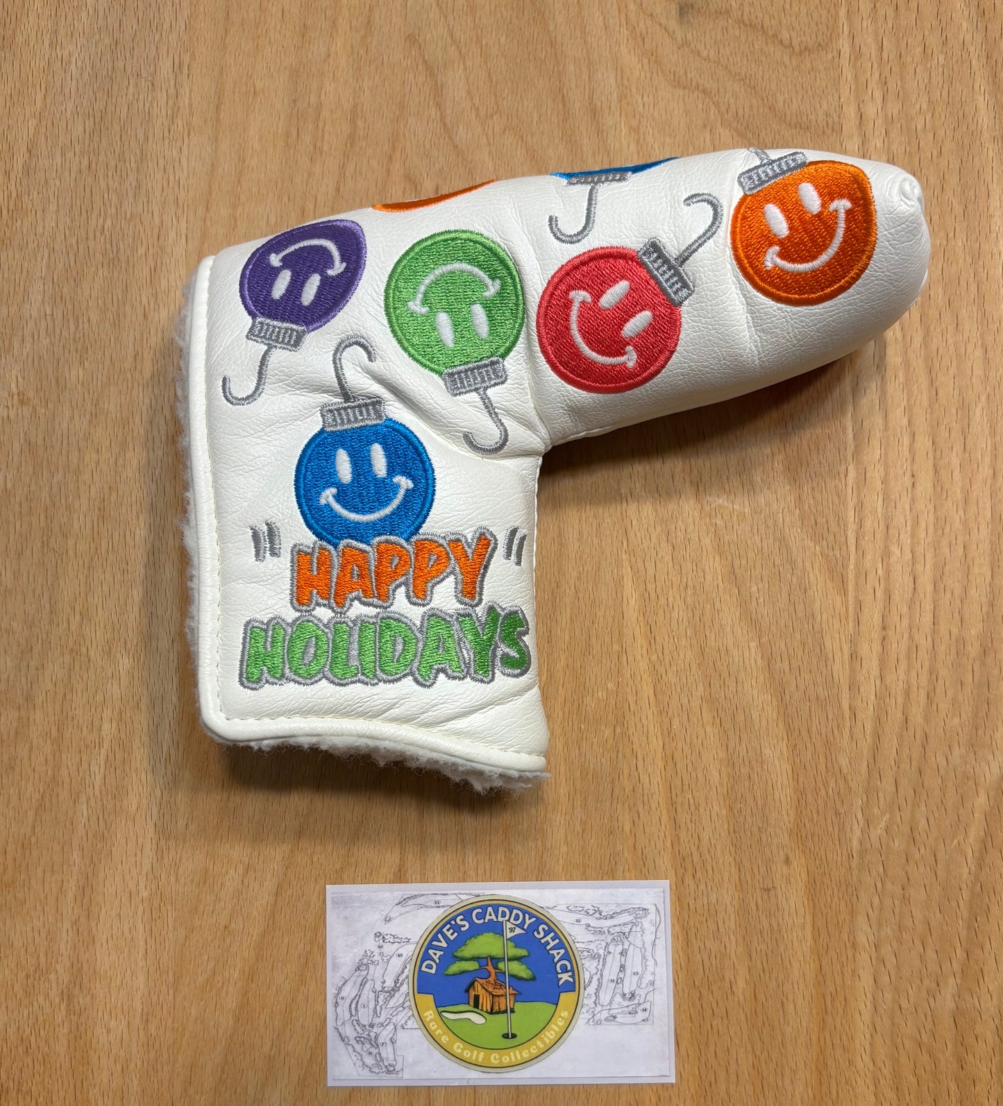 2011 Scotty Cameron Happy Holidays Smiley Faces Headcover