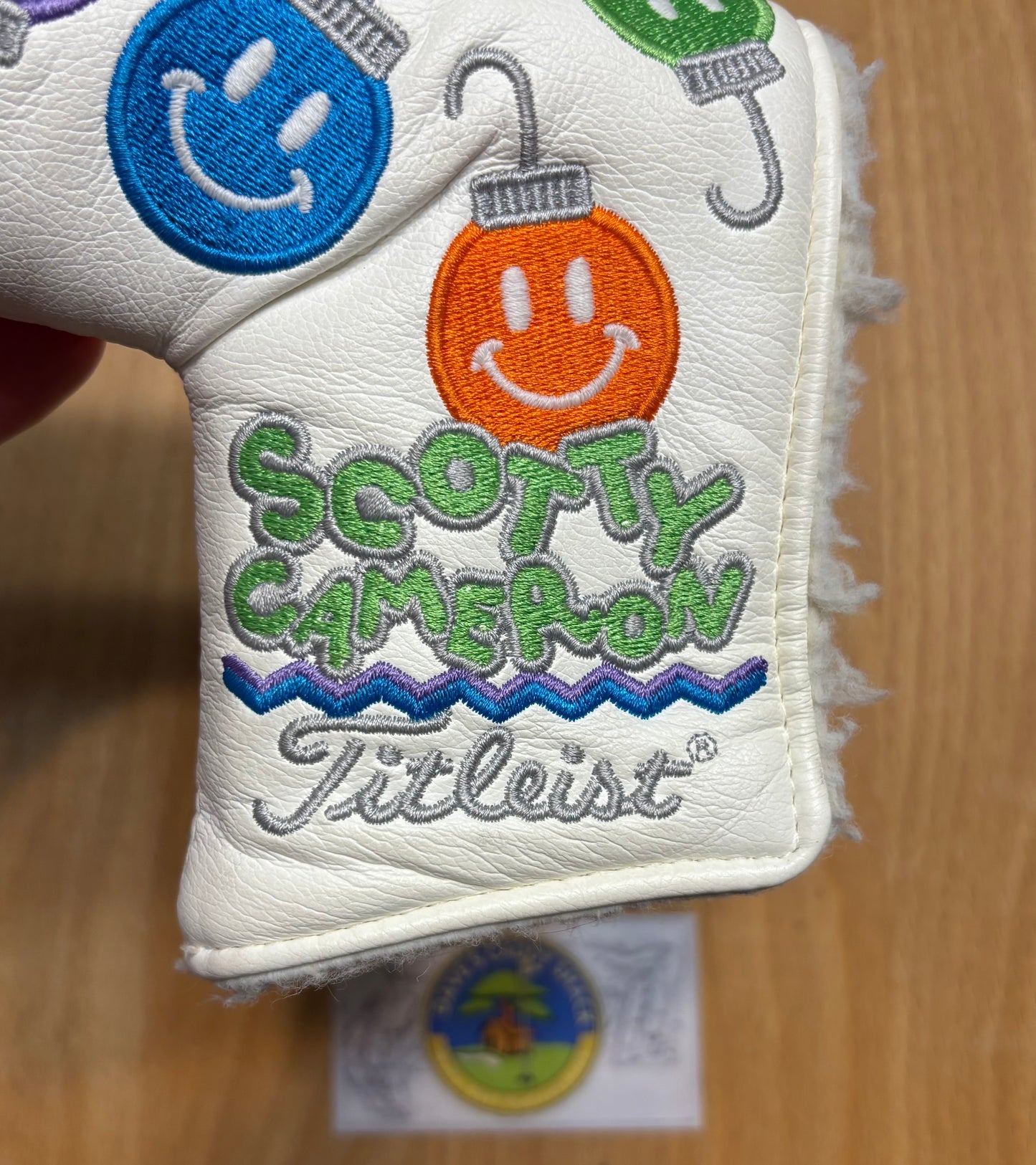2011 Scotty Cameron Happy Holidays Smiley Faces Headcover