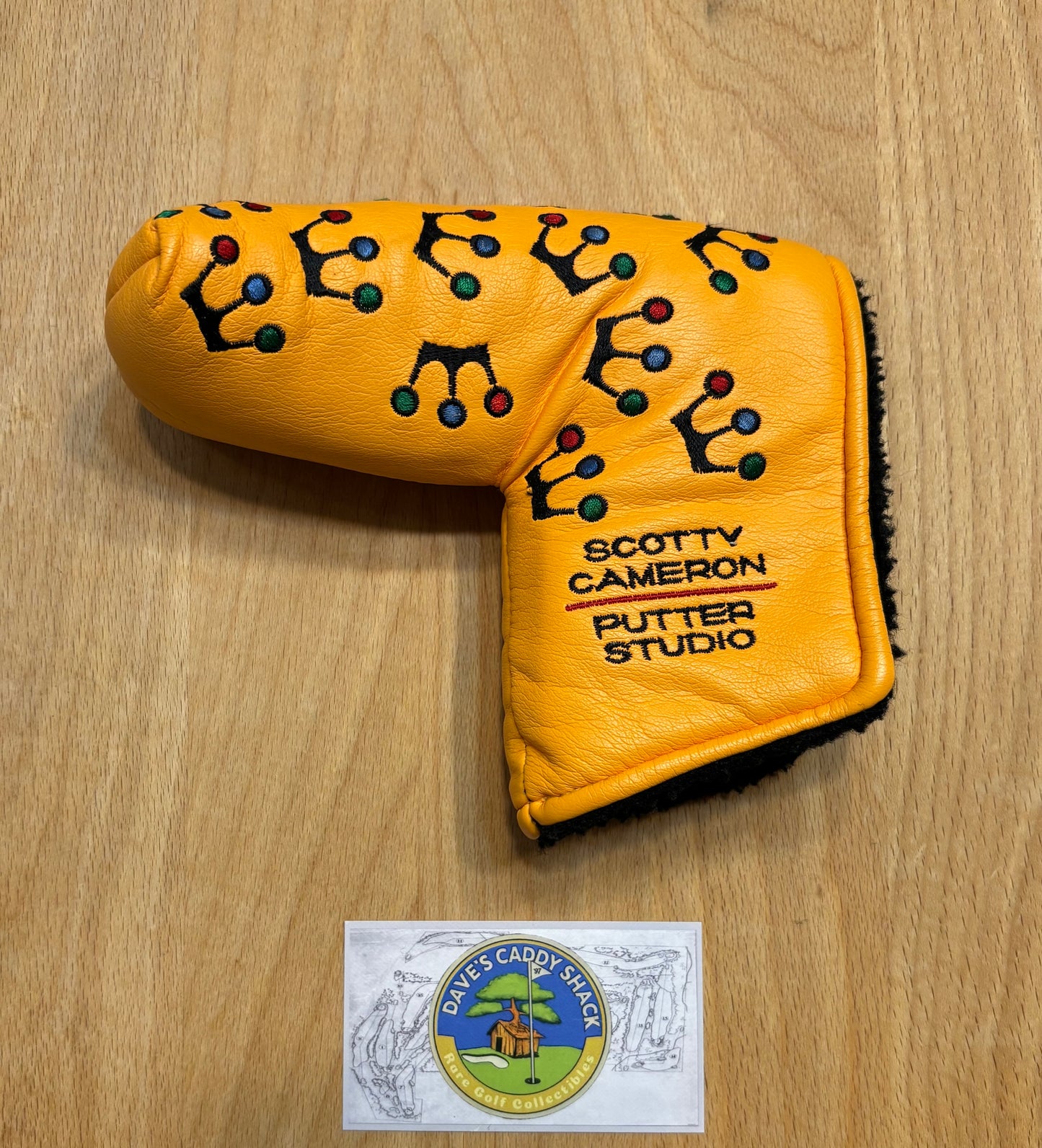 2002 Scotty Cameron Mini Crowns Yellow Headcover